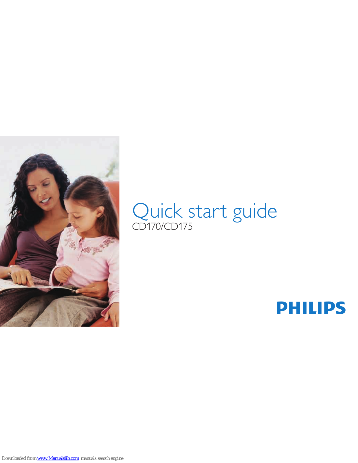 Philips CD1704B/05, CD1702B/05, CD1701P/51, CD1752B/05, CD1701B/05 Quick Start Manual - ManualMachine.com
