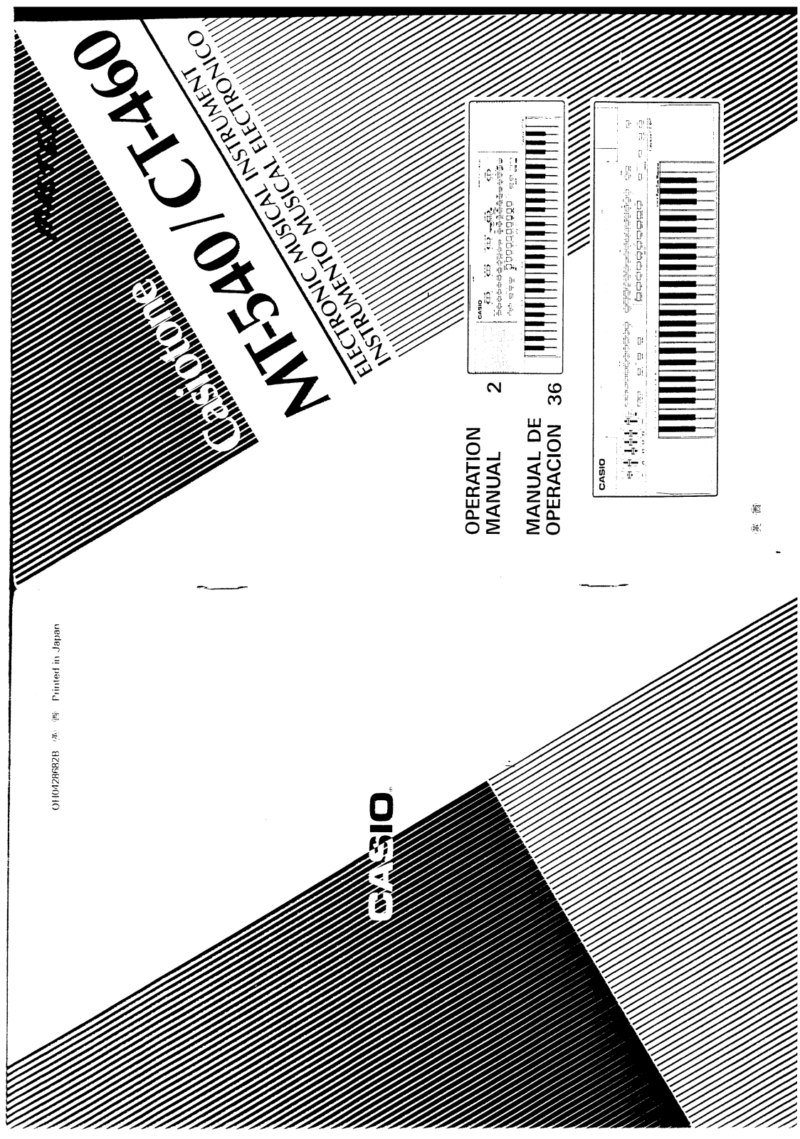 Casio CT-460 User Manual