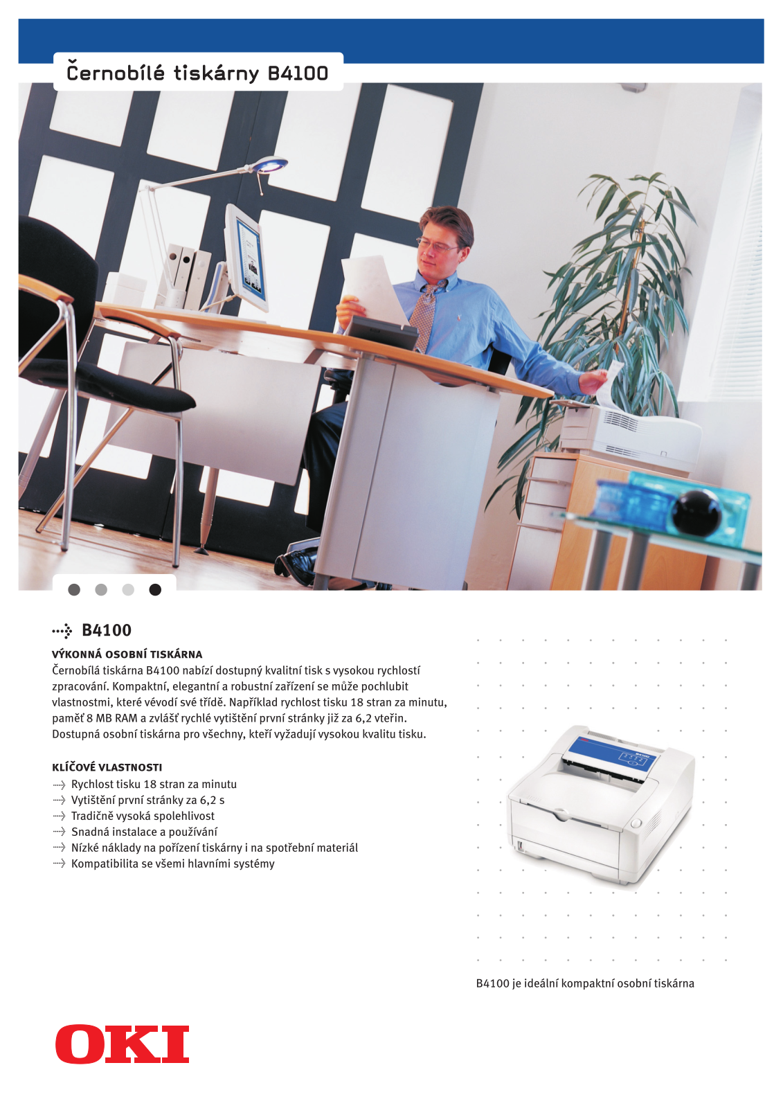 Oki B4100 DATASHEET