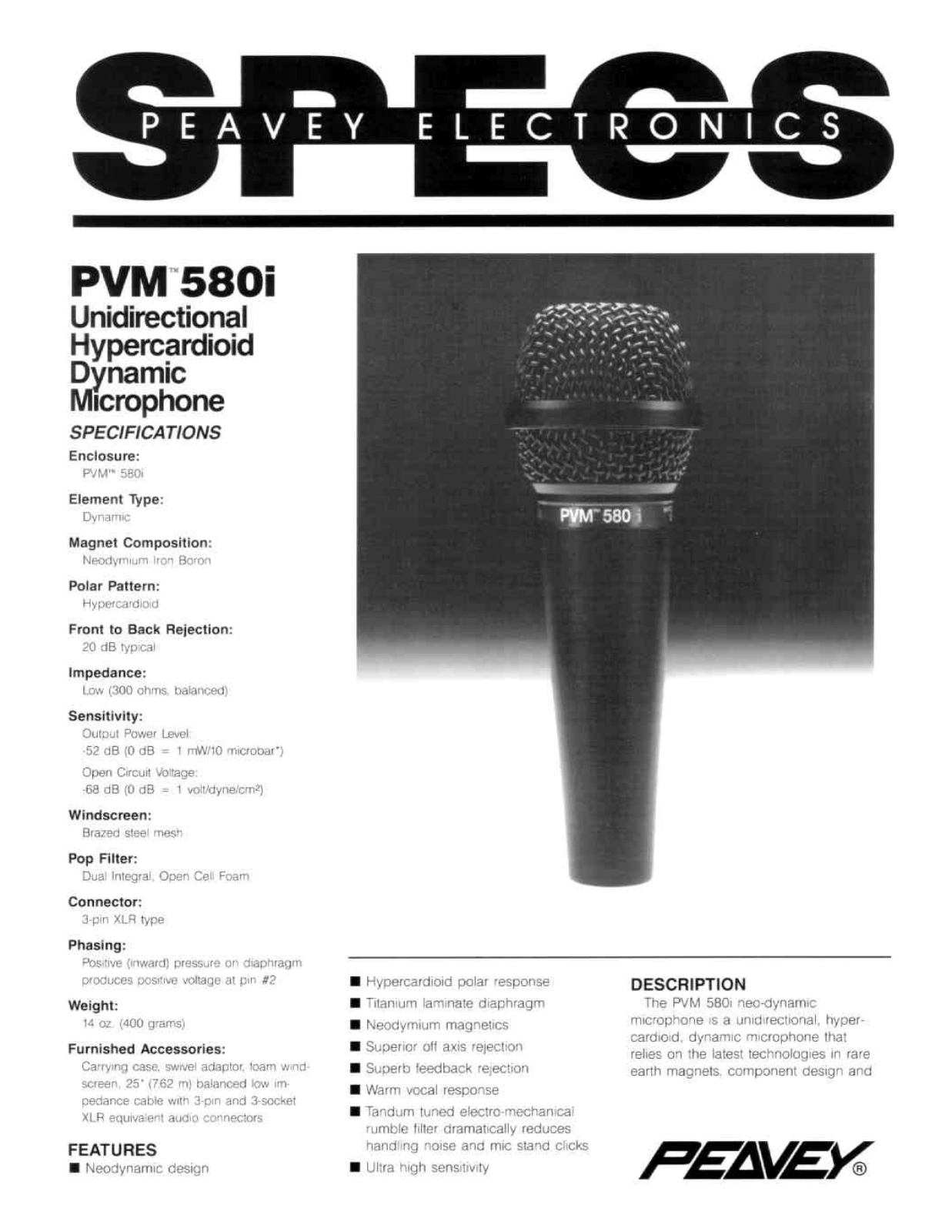 Peavey PVM 80i User Manual