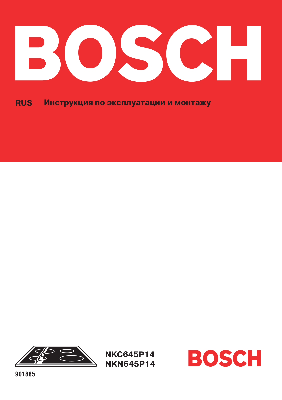 Bosch NKN 646 P14 User Manual