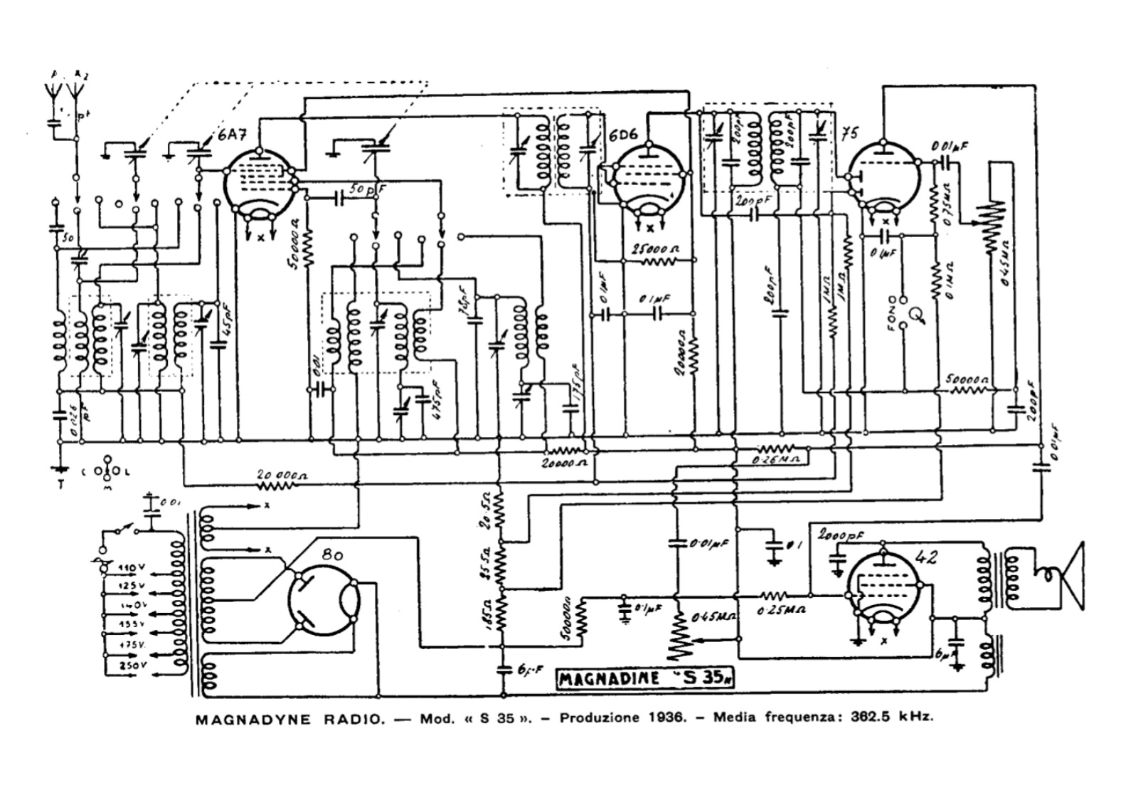 Magnadyne s35 schematic