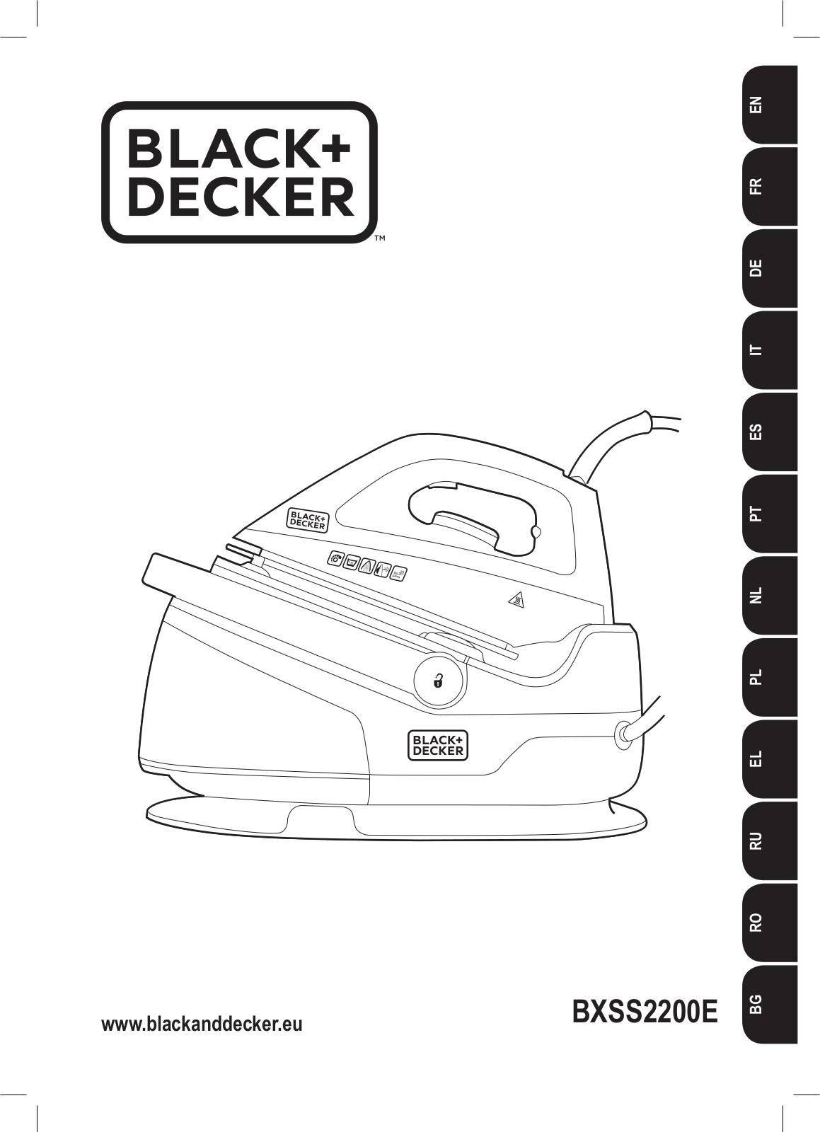 Black & Decker BXSS2201E User Manual