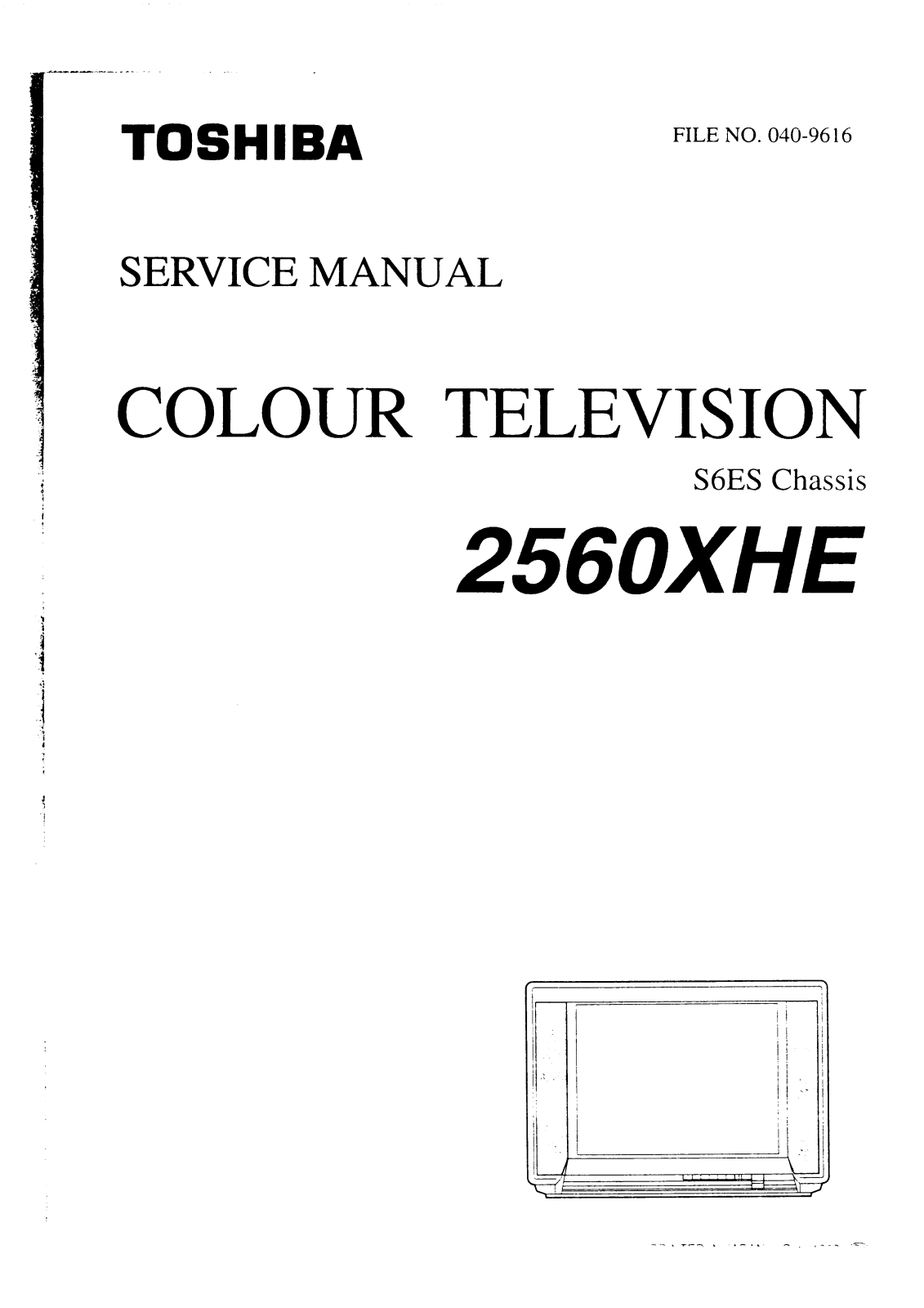 Toshiba 2560XHE Schematic