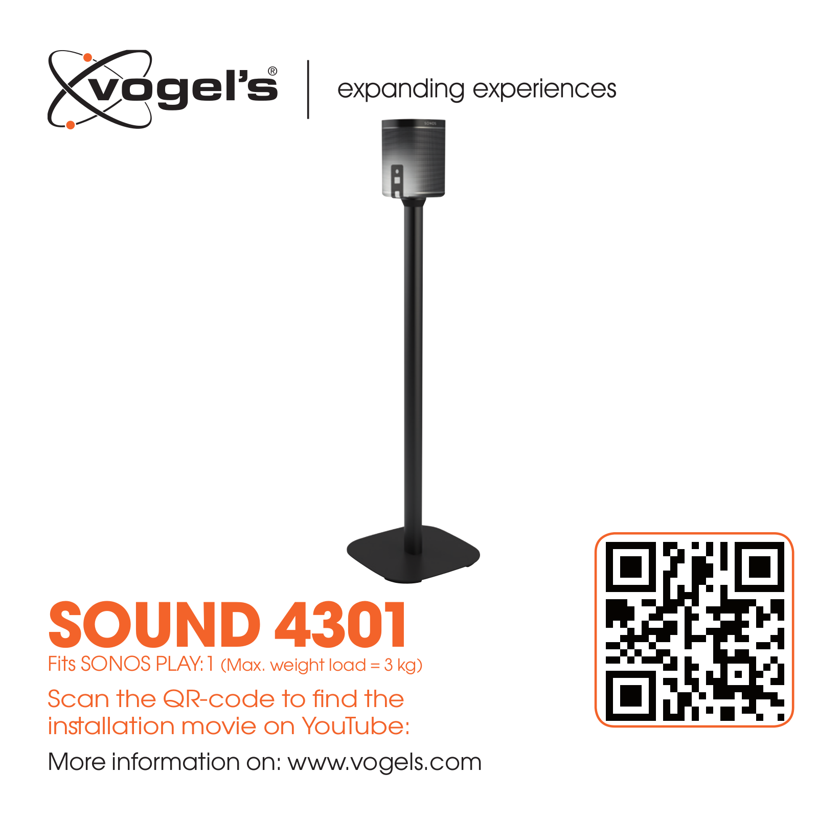 Vogel´s SOUND 4301 Mounting instructions