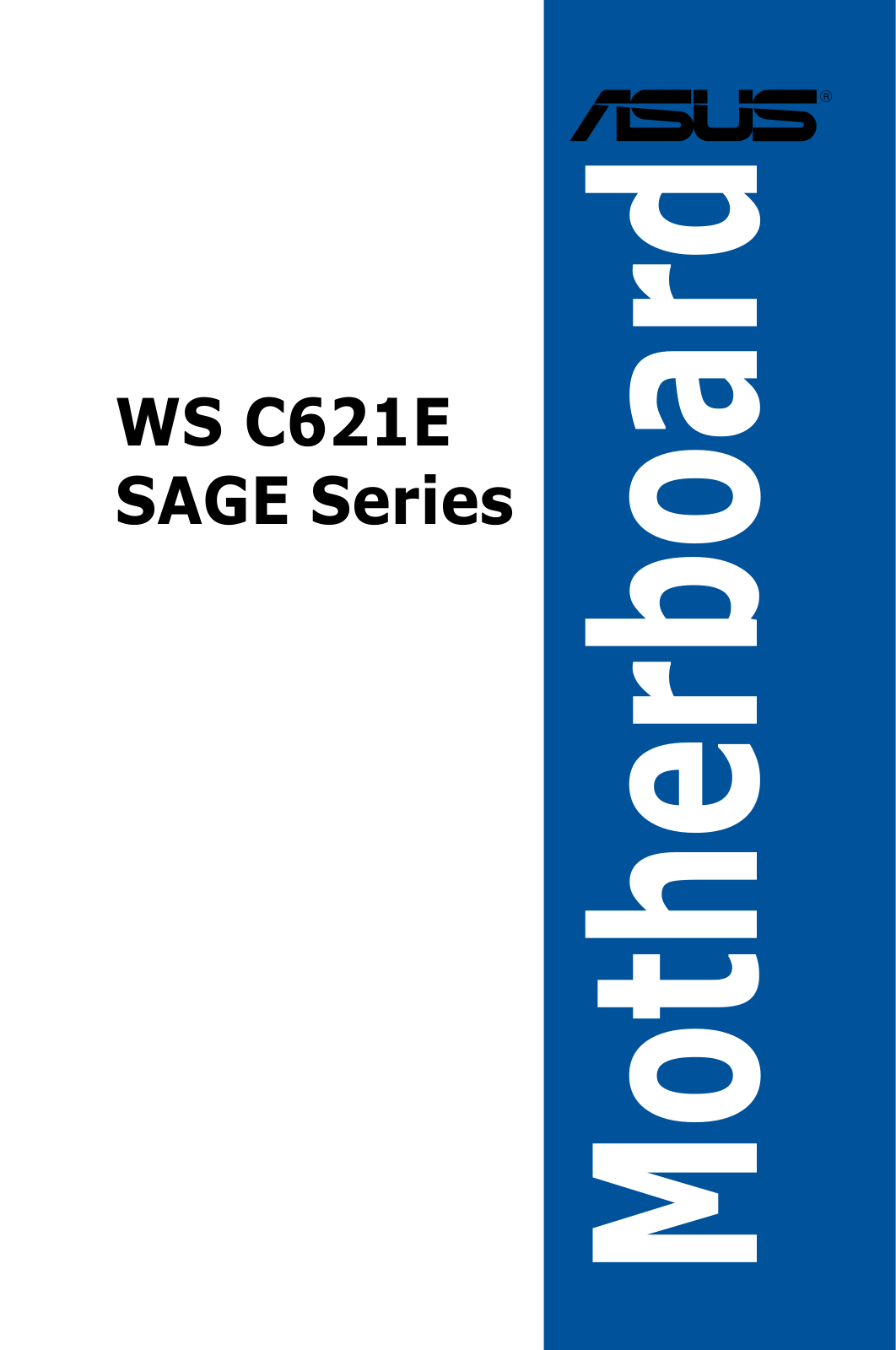 ASUS WS C621E Sage Service Manual