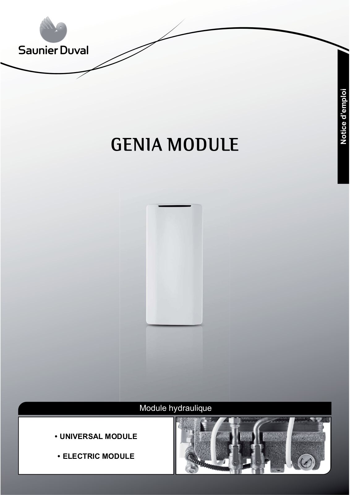 SAUNIER DUVAL GENIA MODULE UNIVERSAL User Manual