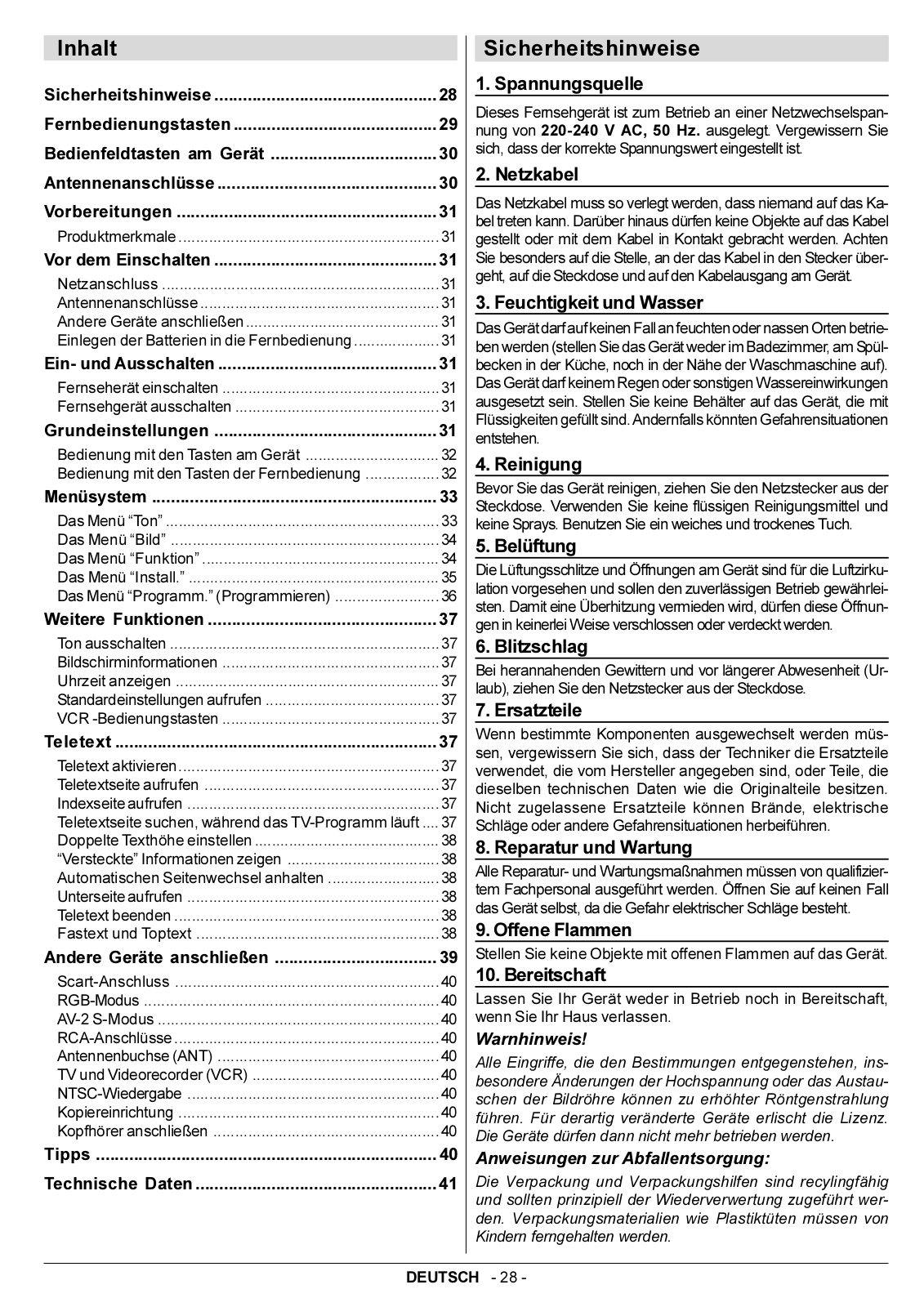 JVC AV-21BT8EPS, AV-21BT8EP, AV-21BT8EPB Instruction Manual