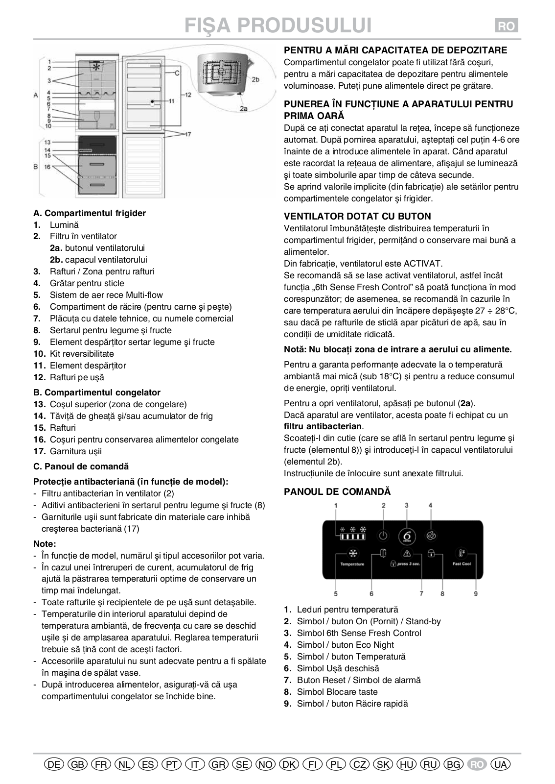 WHIRLPOOL WBV33872 NFC IX User Manual