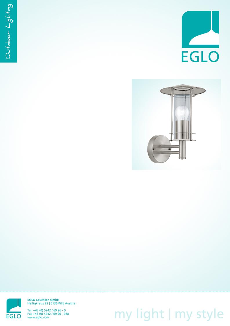 Eglo 30184 Service Manual