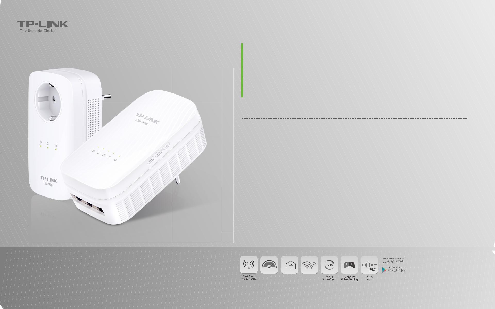 TP-Link TL-WPA8730 KIT Product Overview