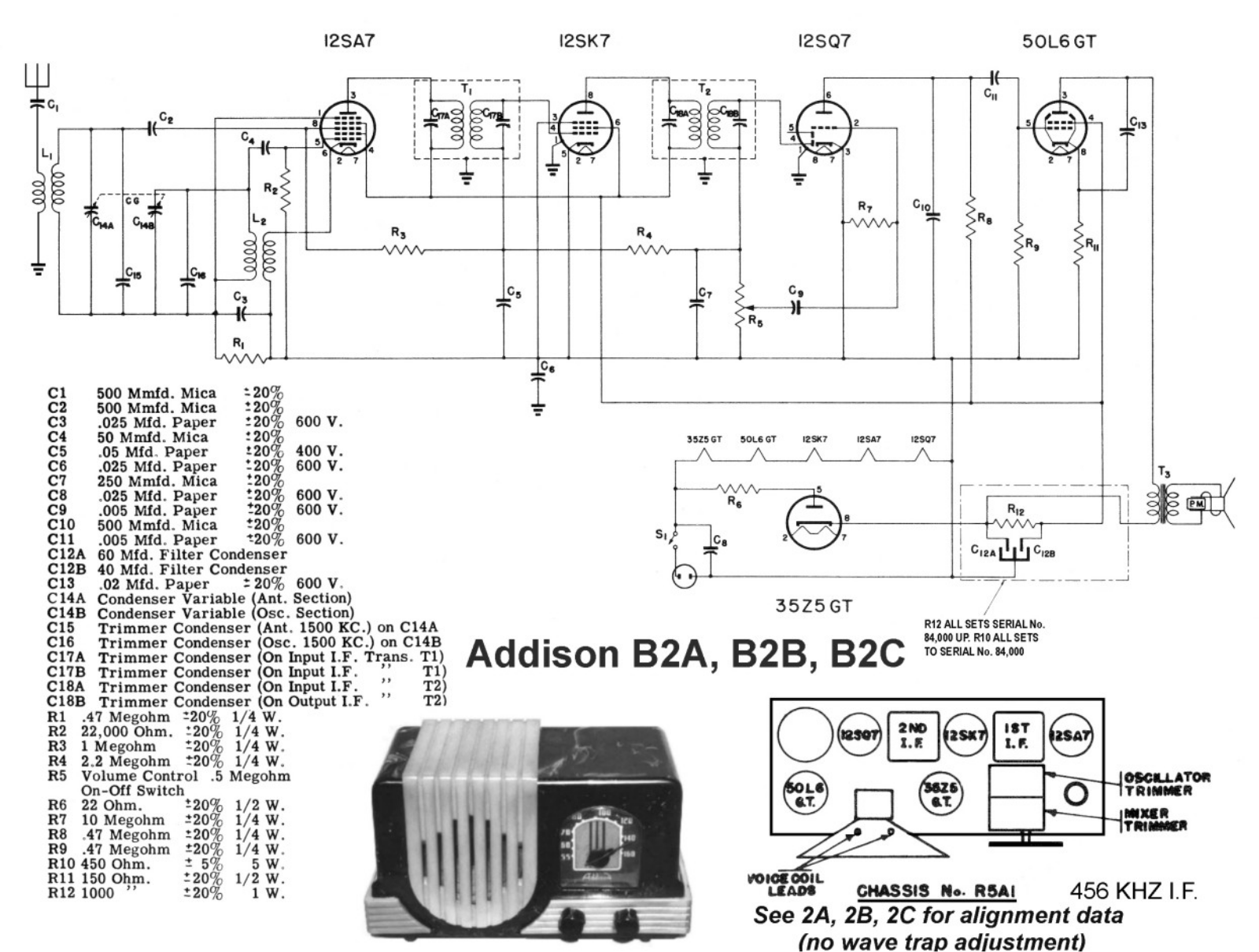 ACO Pacific B-2-A Schematic