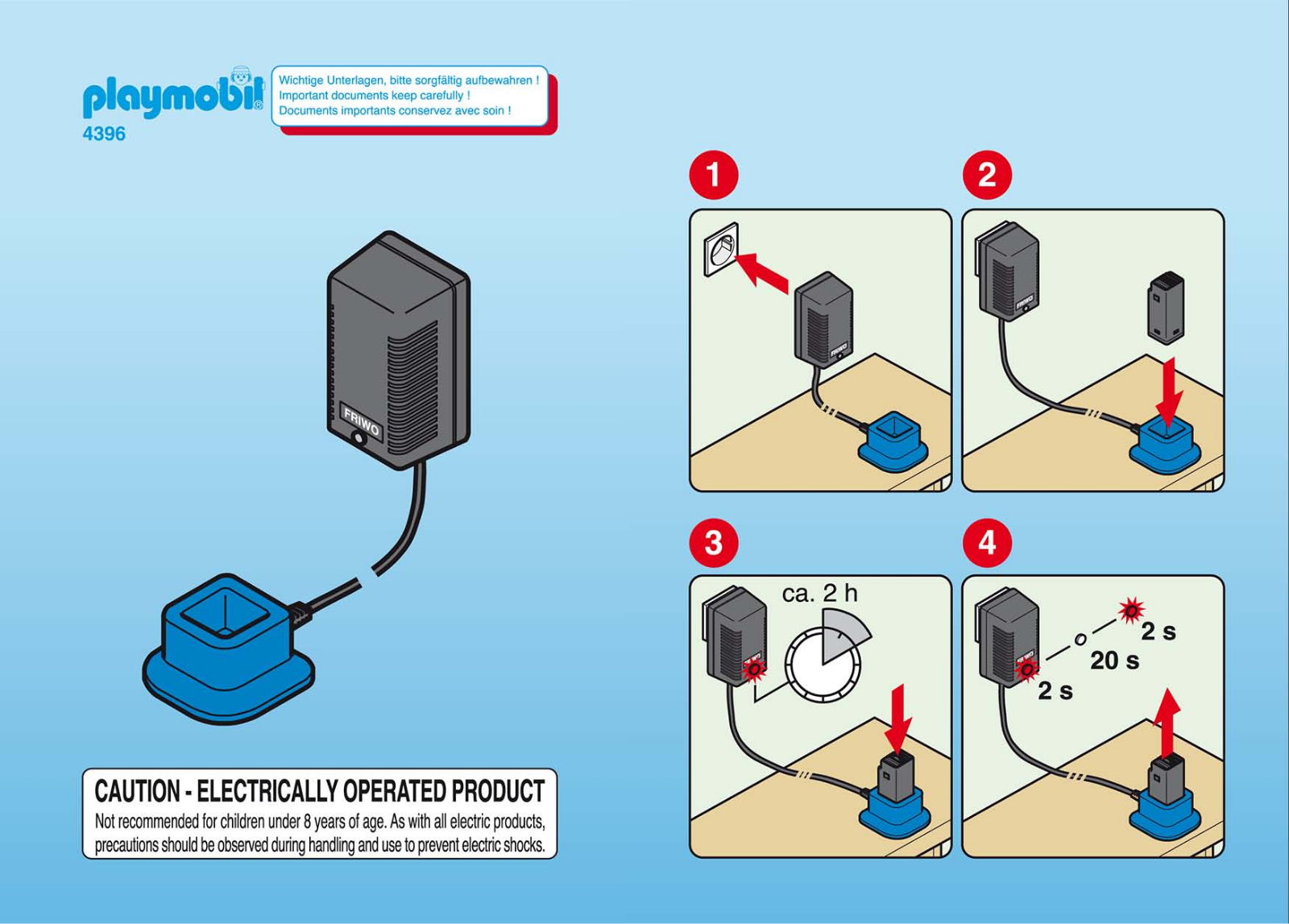 Playmobil 4396 Instructions