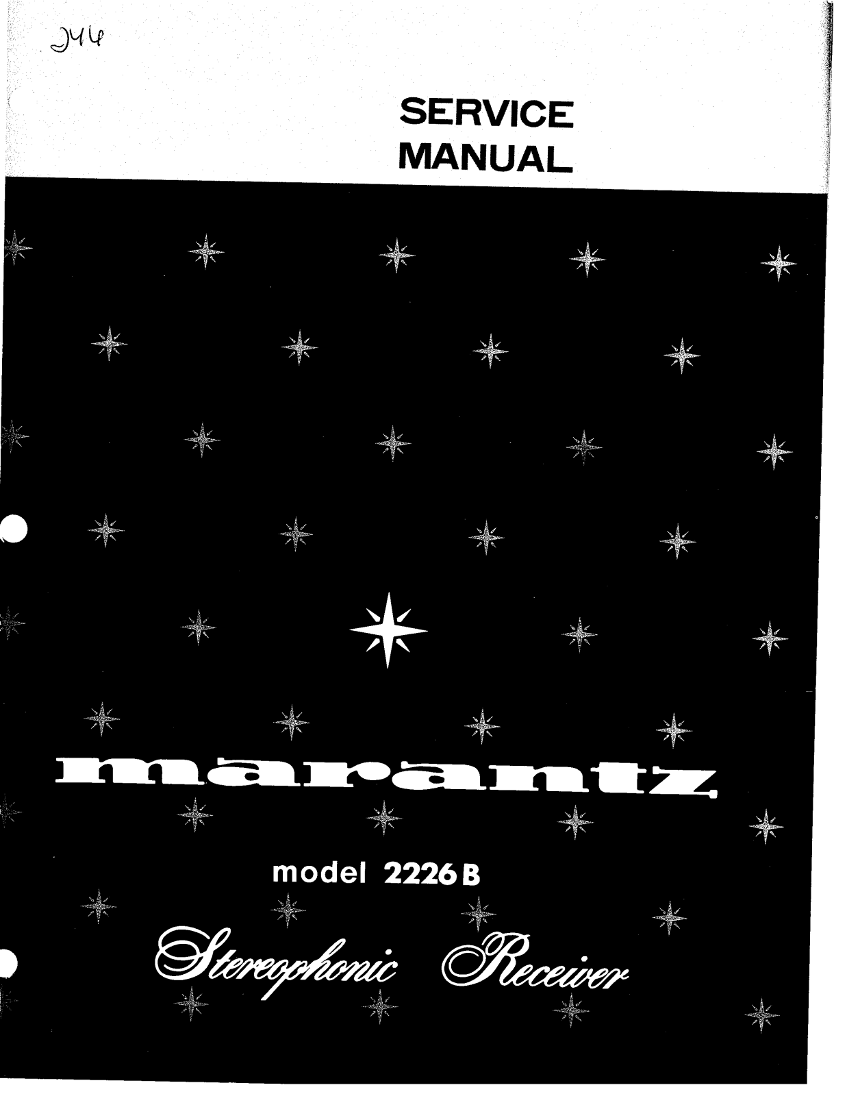 Marantz 2226-B Service Manual
