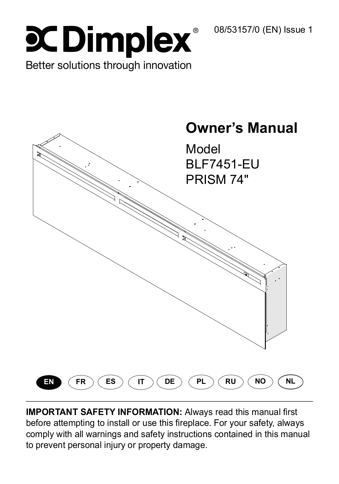 Dimplex BLF7451-EU User Manual