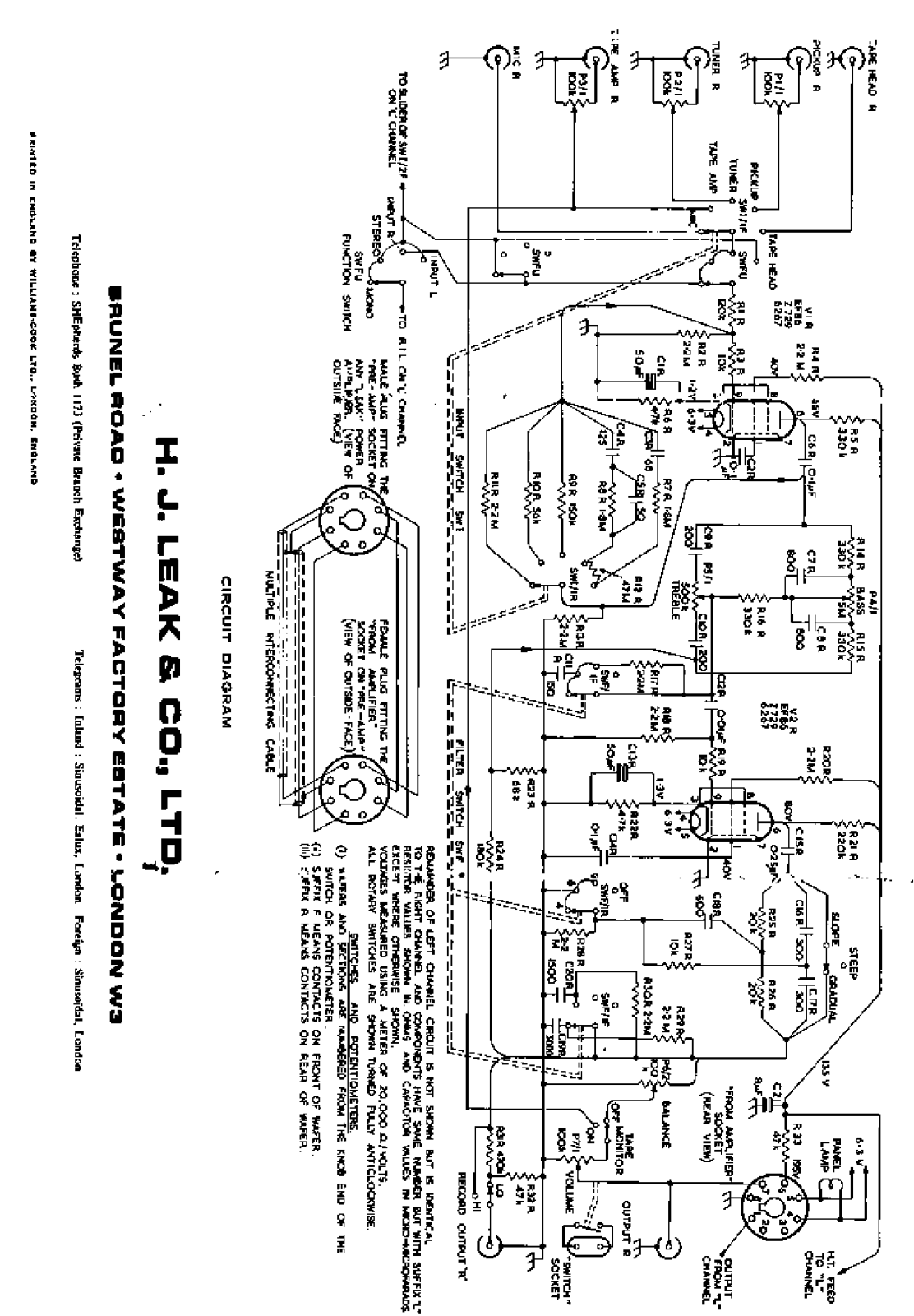 Leak PRE Schematic