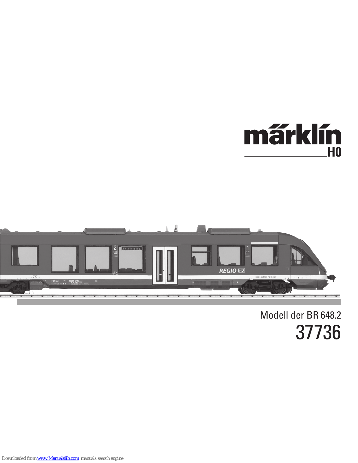 marklin 37736 User Manual - ManualMachine.com