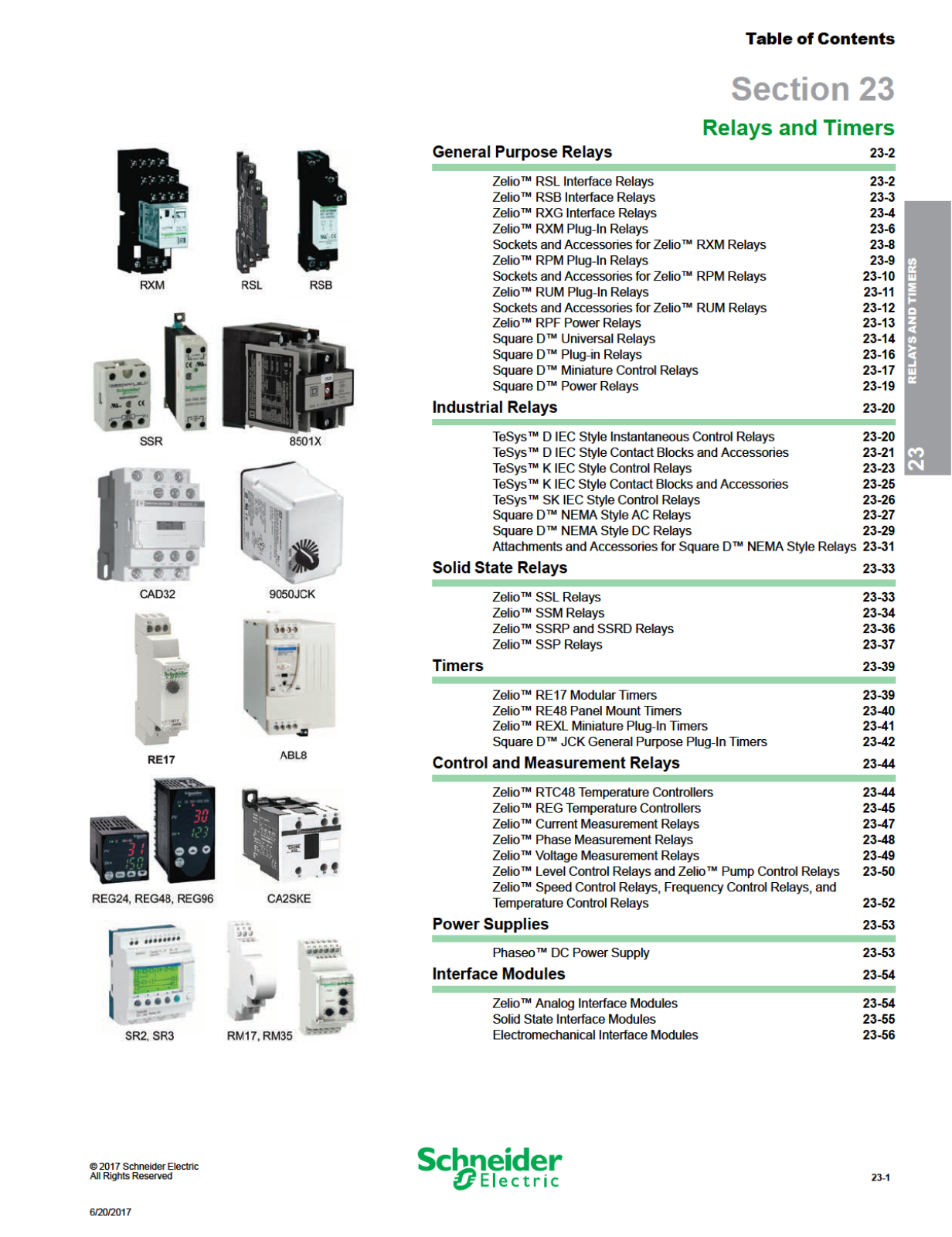 Square D Relays ana timers Catalog - ManualMachine.com