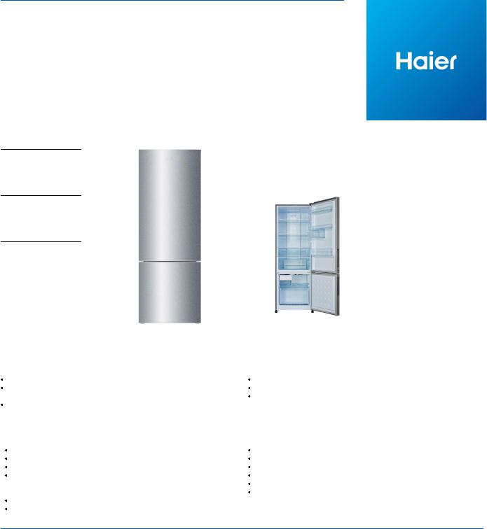 Haier HBM340SA1 Specifications Sheet