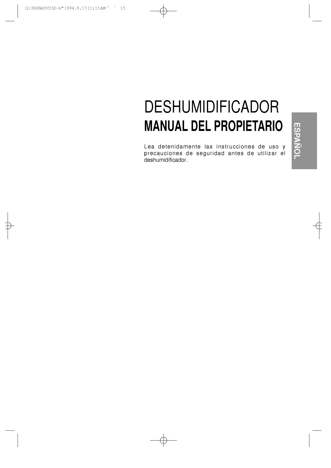 Lg DHA1260HL User Manual