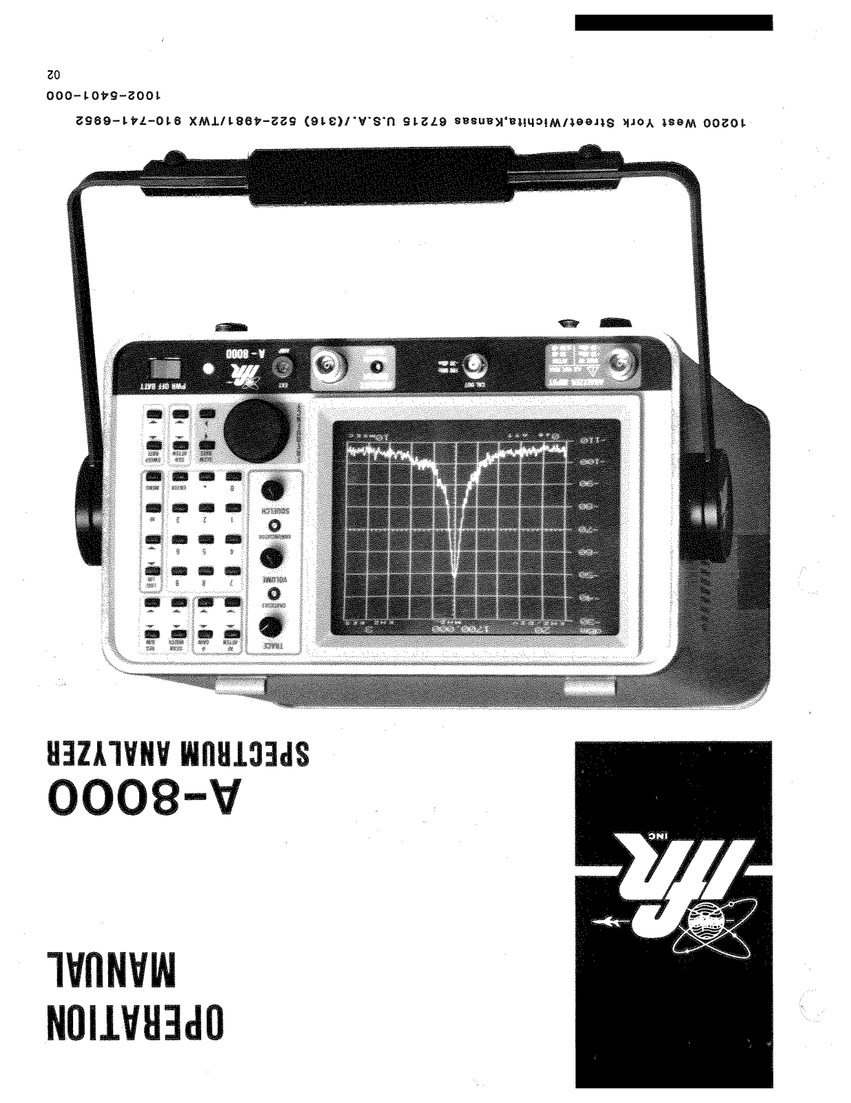 IFR A-8000 User Manual