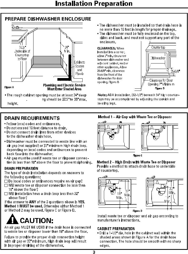 Kenmore 58712332510A, 58712332F01B, 58712333510A, 58712333F01B, 58712339510A Installation Guide