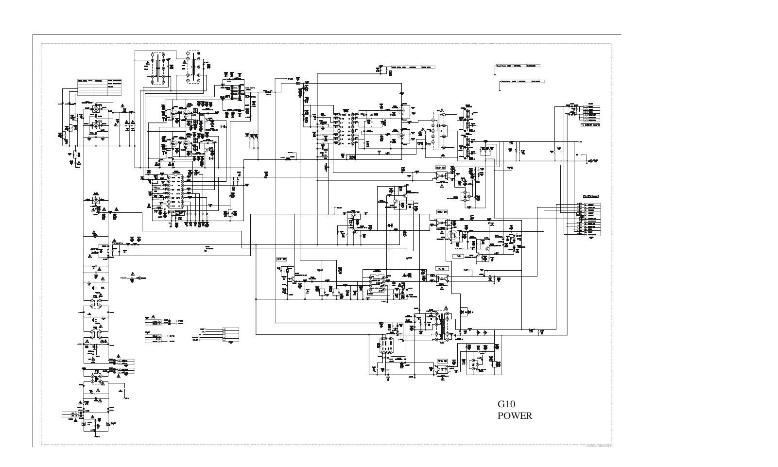 Sony APS-290 schematic
