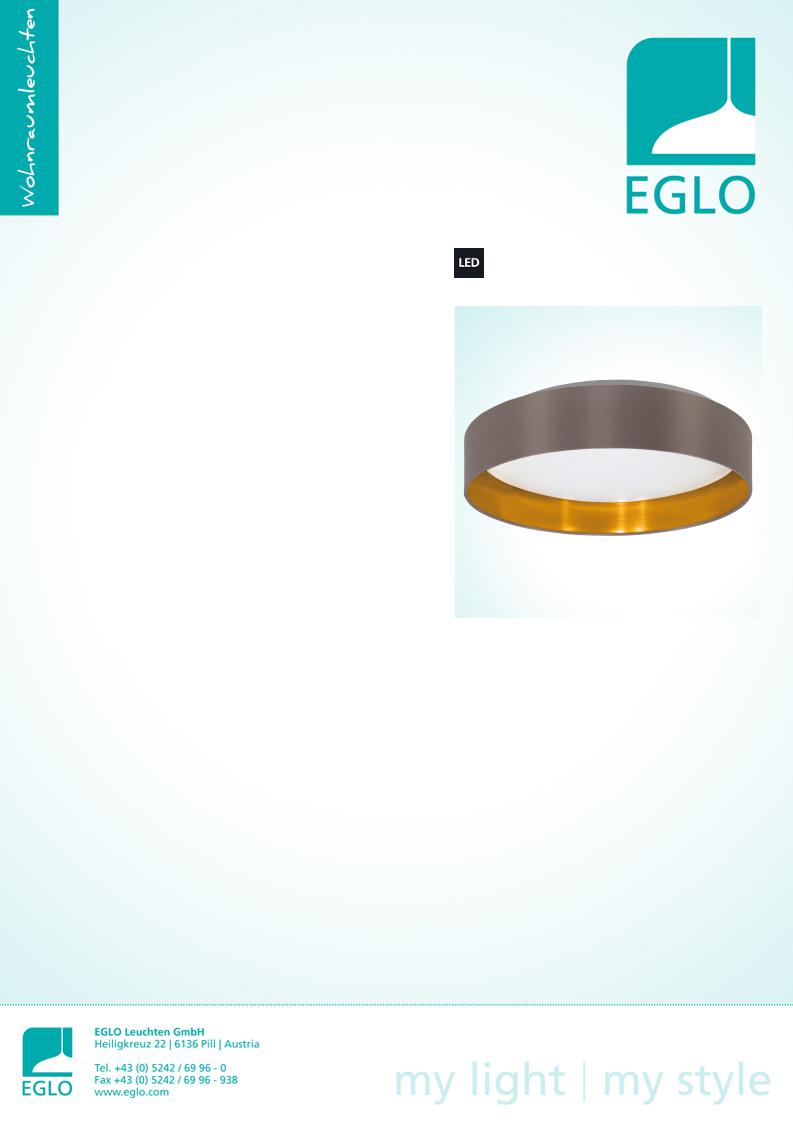 Eglo 31625 Technical details