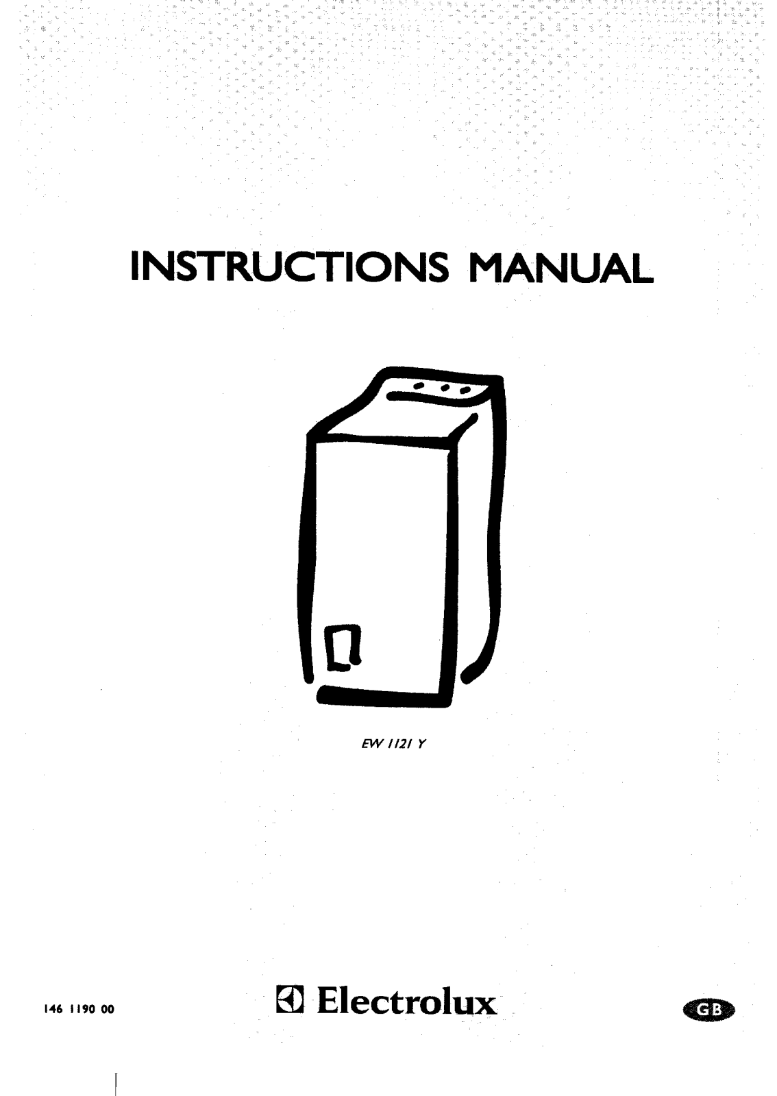 AEG-Electrolux EW1121Y User Manual