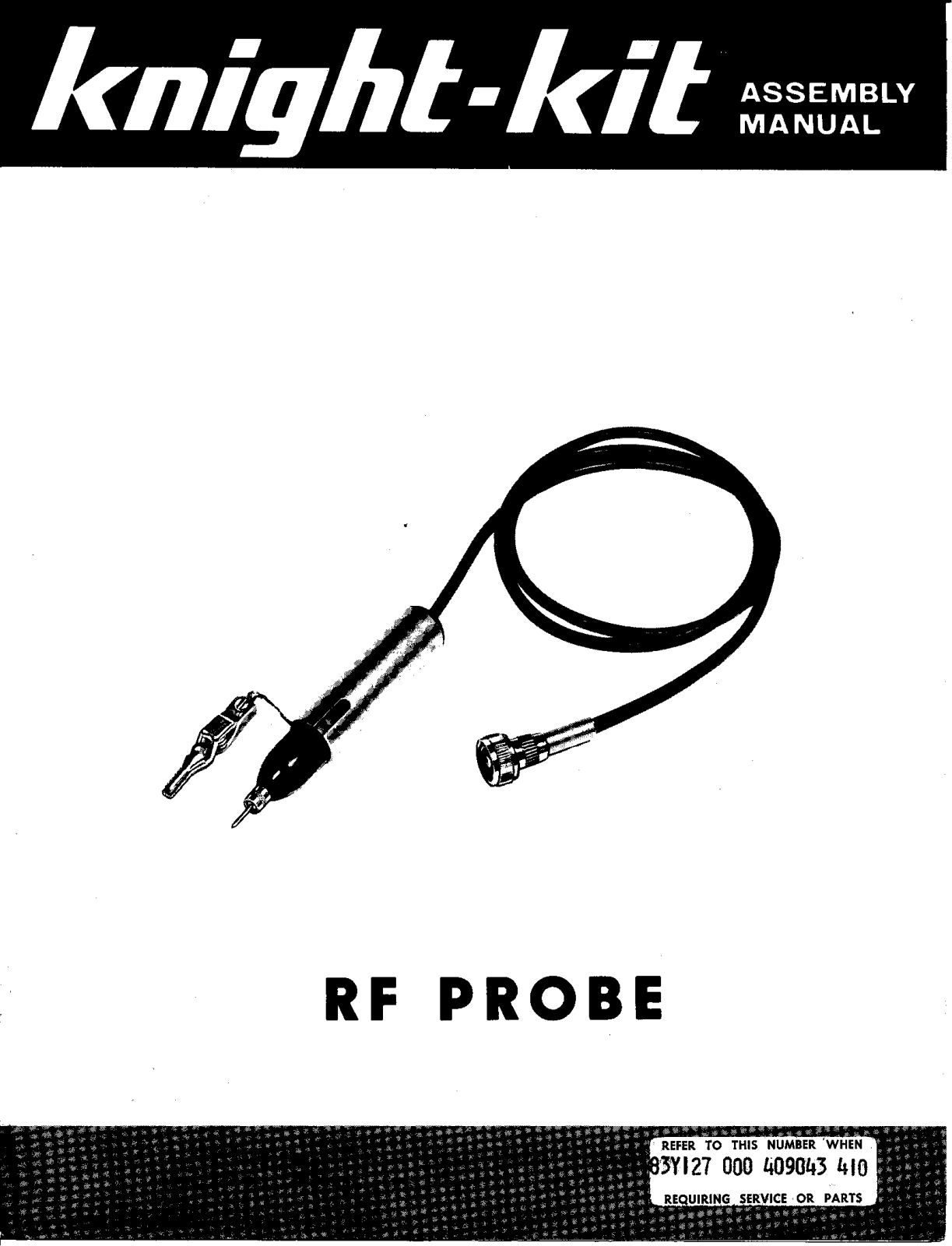 Knight-Kit RF-Probe User Manual