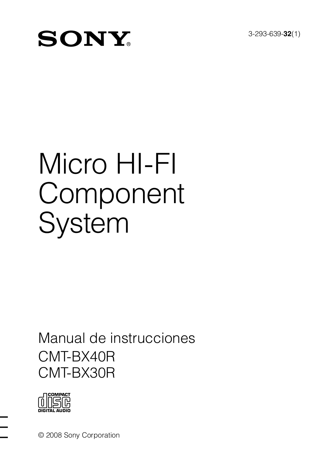 Sony CMT-BX40R Users guide - ManualMachine.com