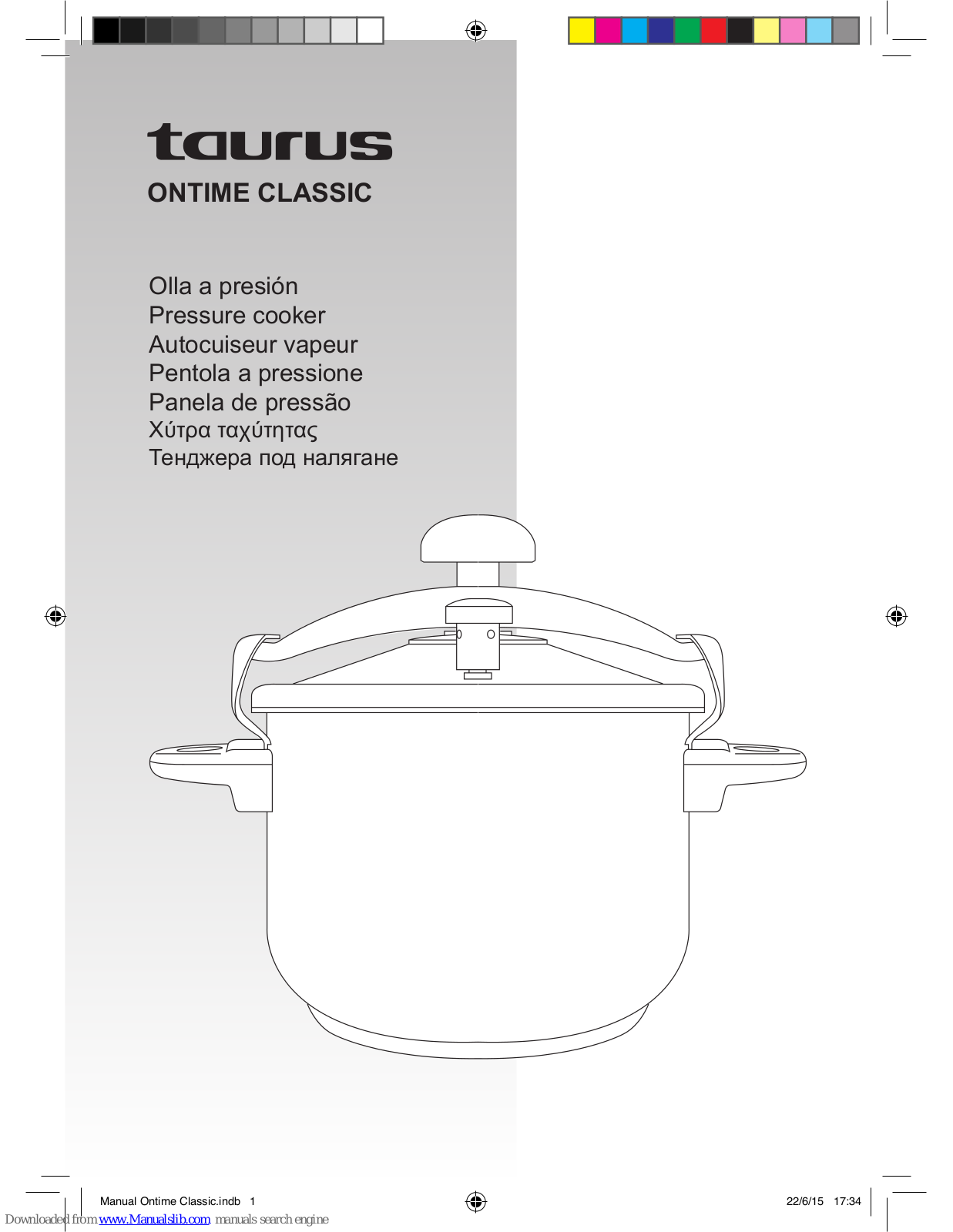 Taurus ONTIME CLASSIC User Manual