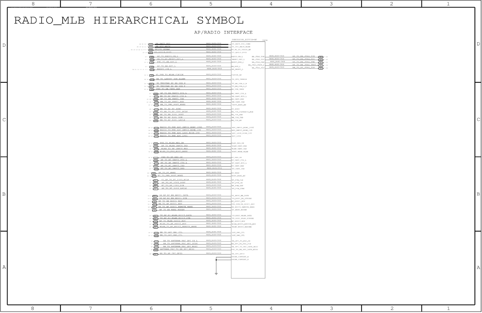 Apple iphone 5с schematics diagram