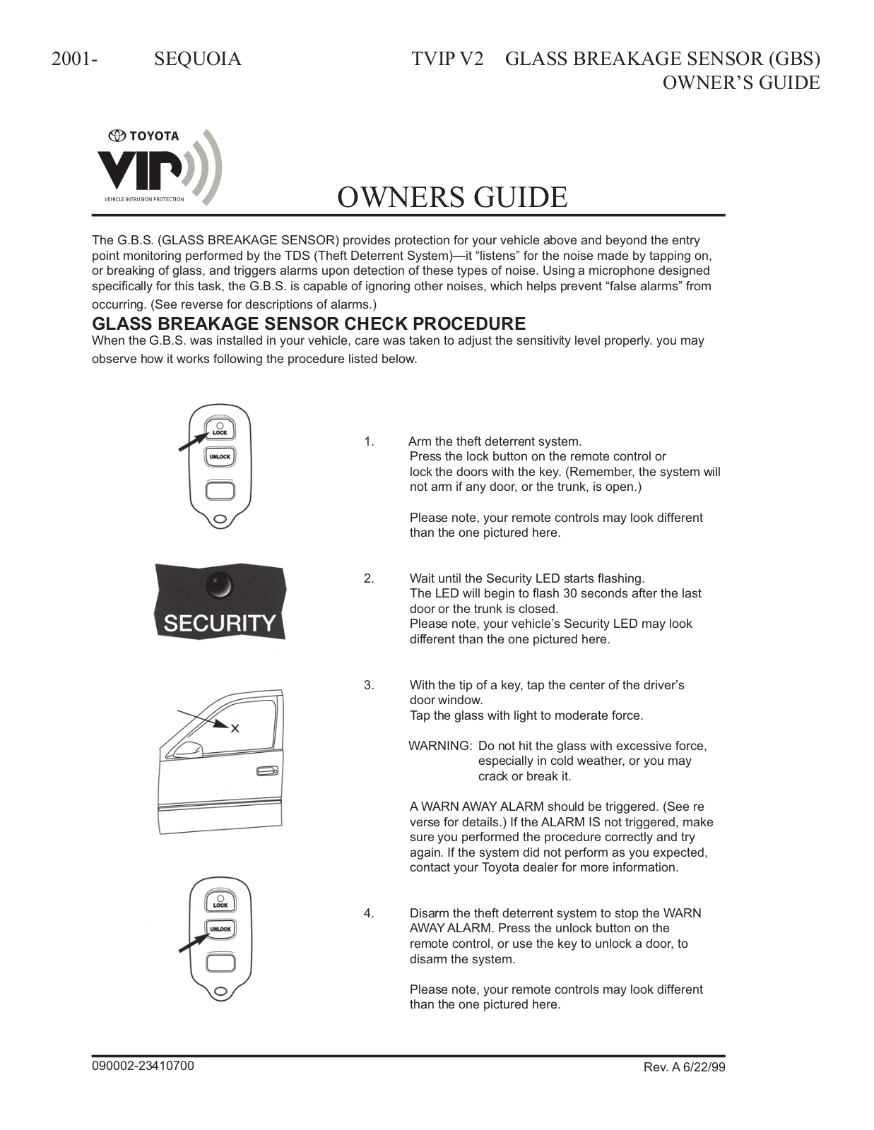 Toyota SEQUOIA 2001, SEQUOIA 2002, SEQUOIA 2003, SEQUOIA 2004 Owner's Manual