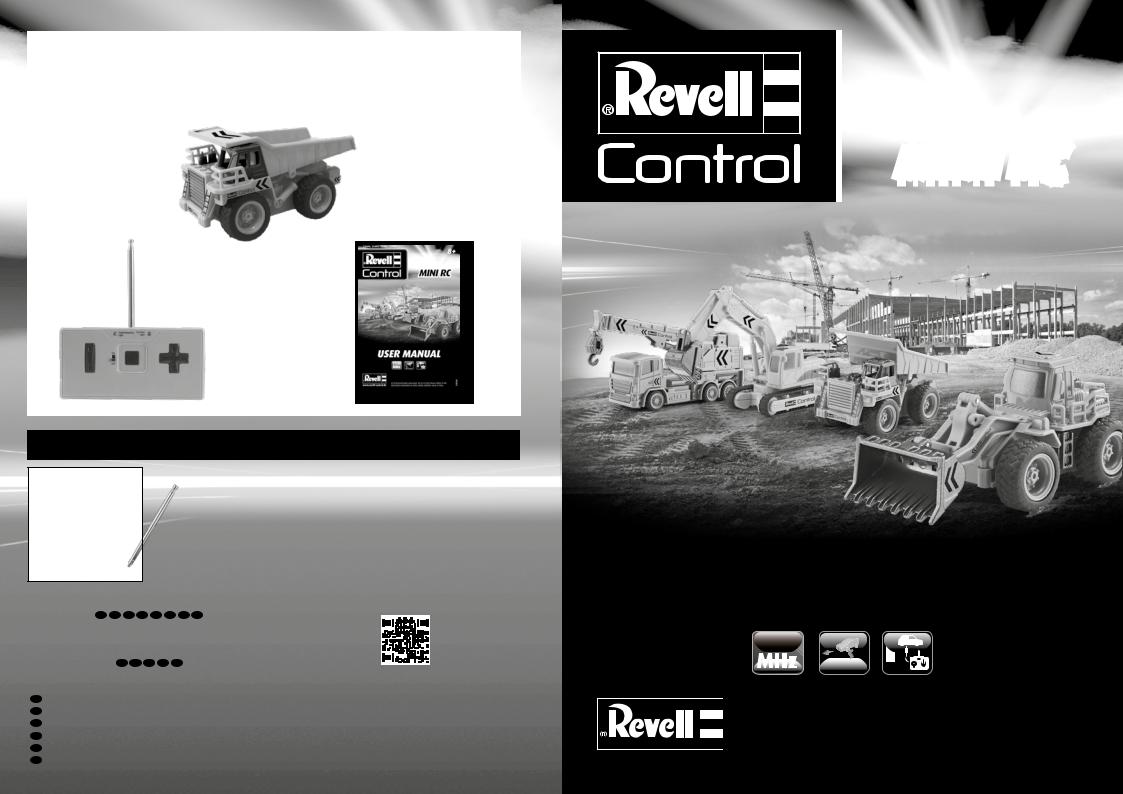 Revell Mini RC Kranwagen User Manual