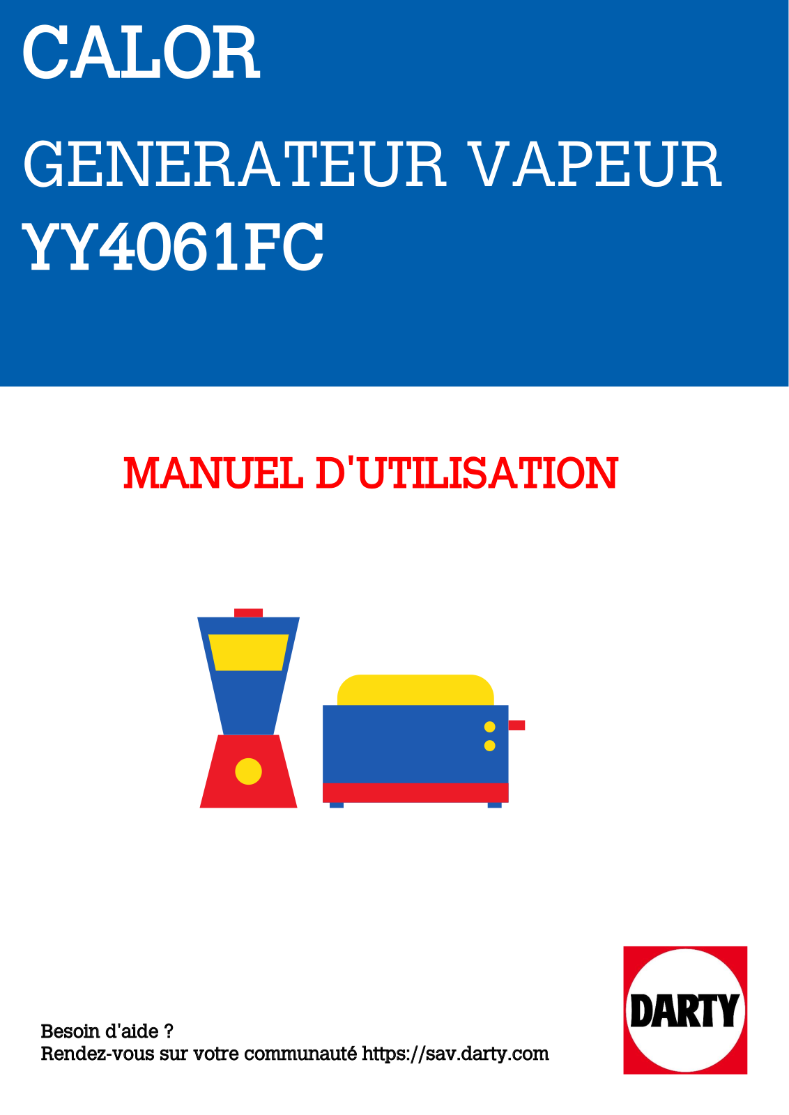 Calor YY4061FC User Manual