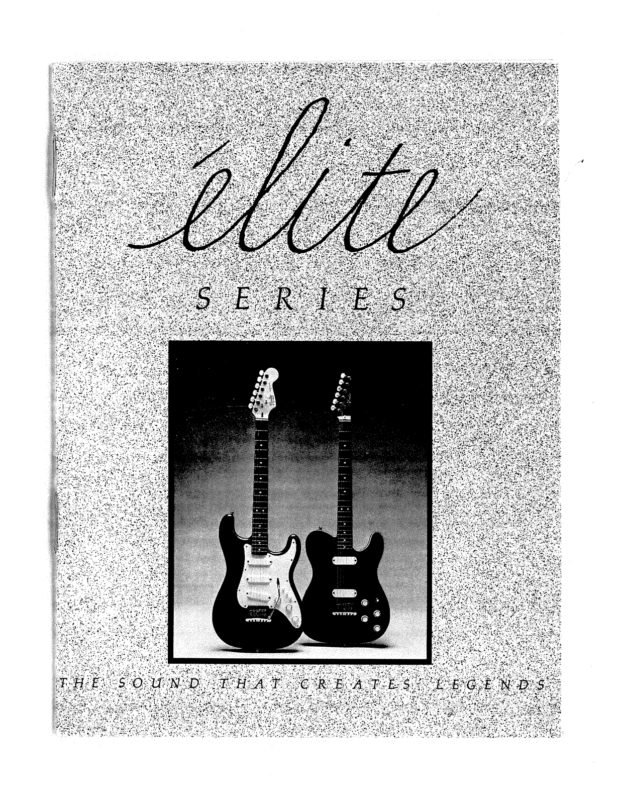 Fender ELITE GUITARS User Manual