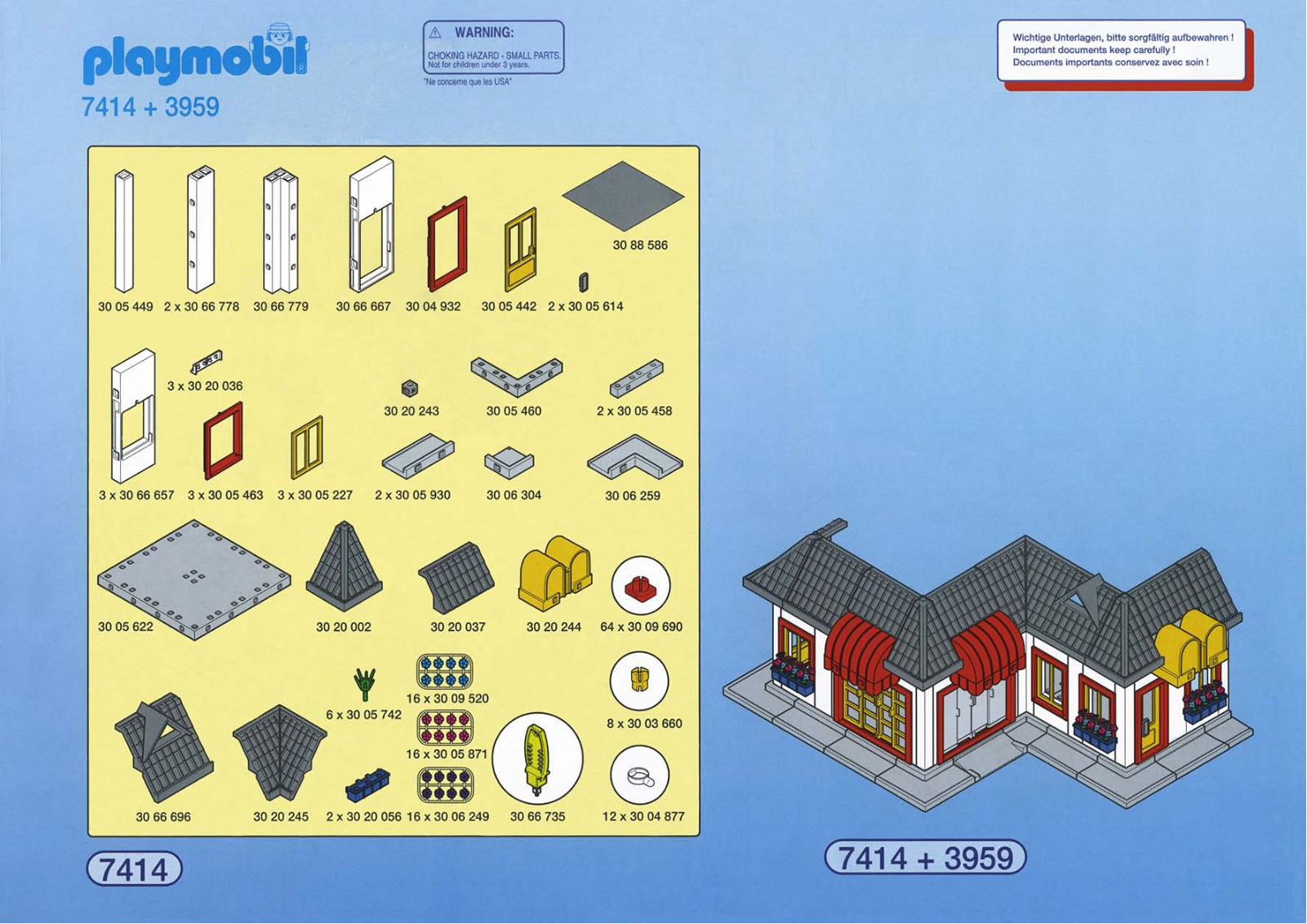 Playmobil 7414 Instructions