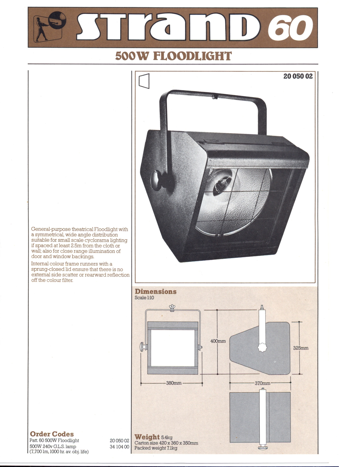 Strand Patt 60 Datasheet - ManualMachine.com