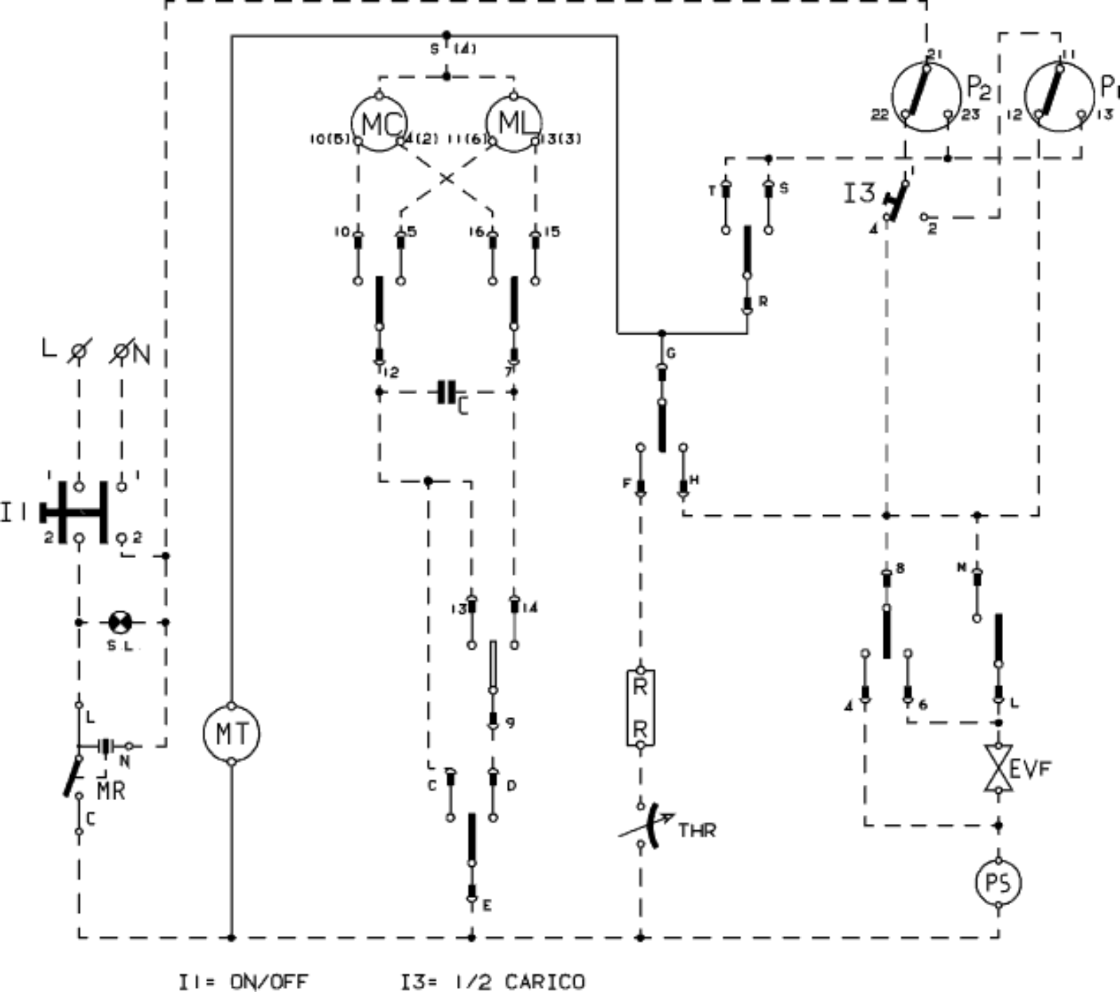 Indesit WN421WU Schematic