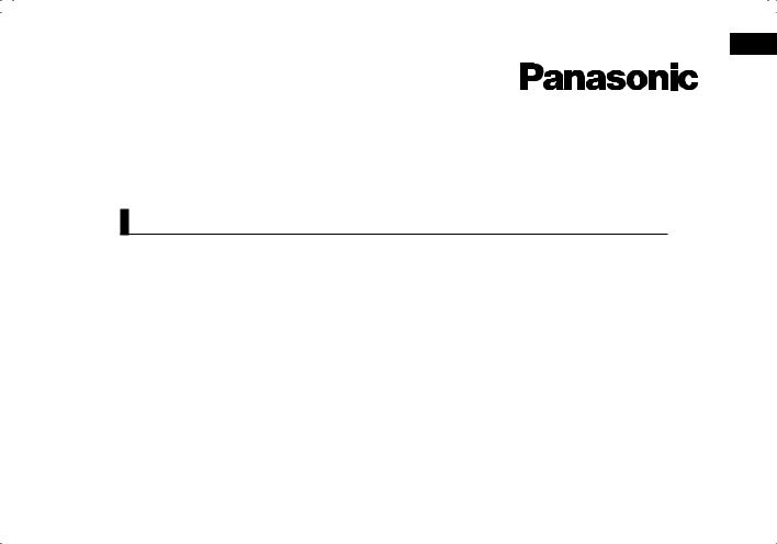 Panasonic ER-GP22, ER-GP21 User Manual