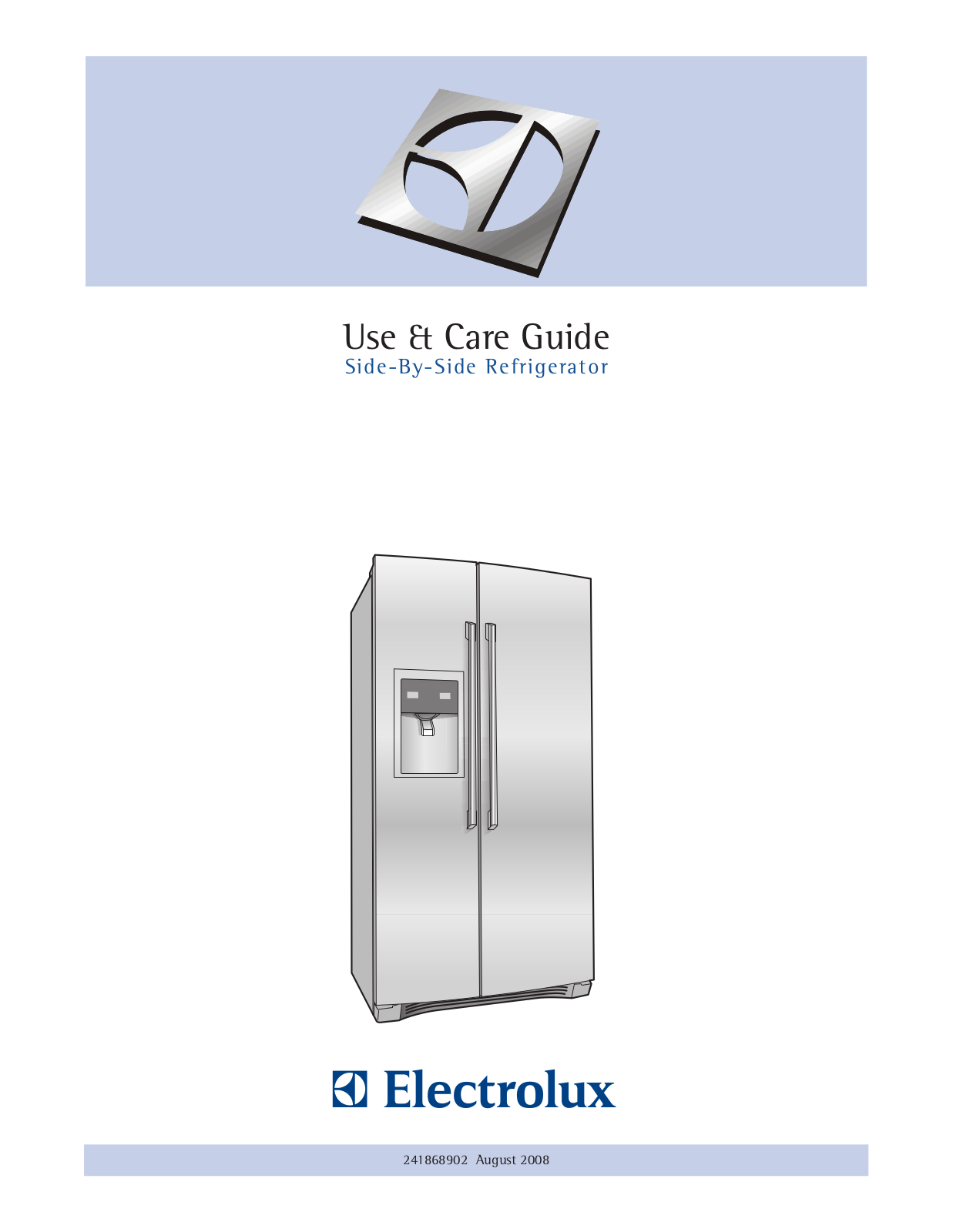 Electrolux 241868902 User Manual