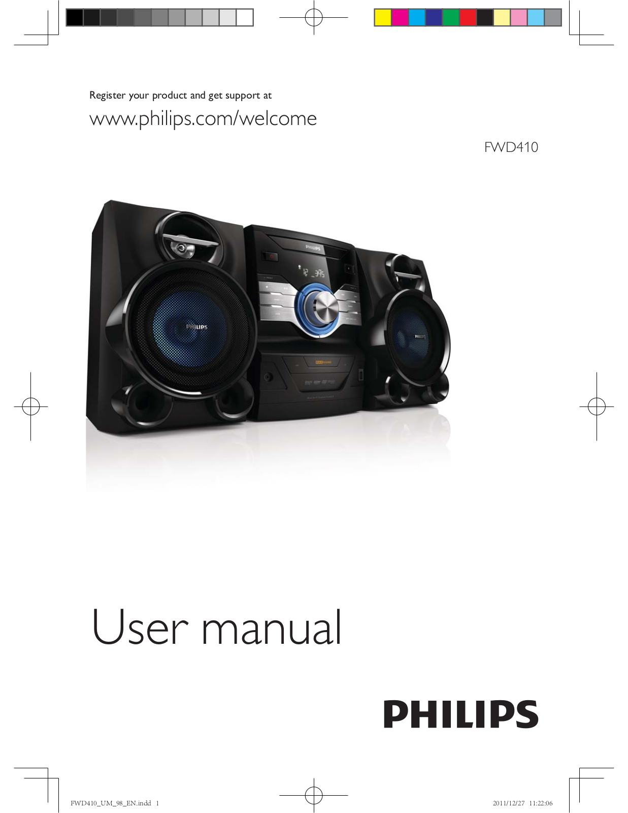 Philips FWD410 User Guide