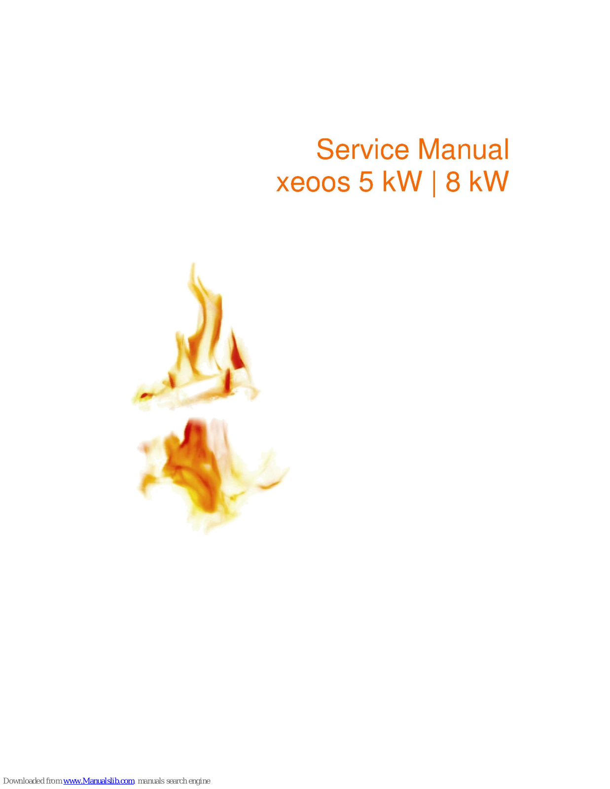 xeoos X5, X8 Service Manual - ManualMachine.com