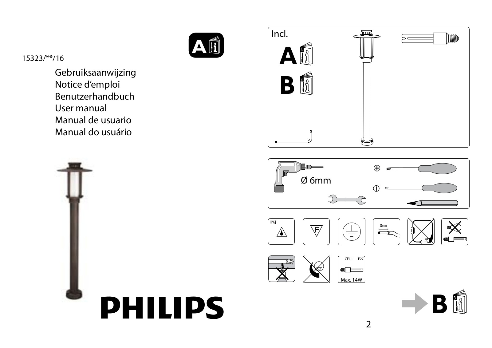 Philips 15323-86-16 User Manual