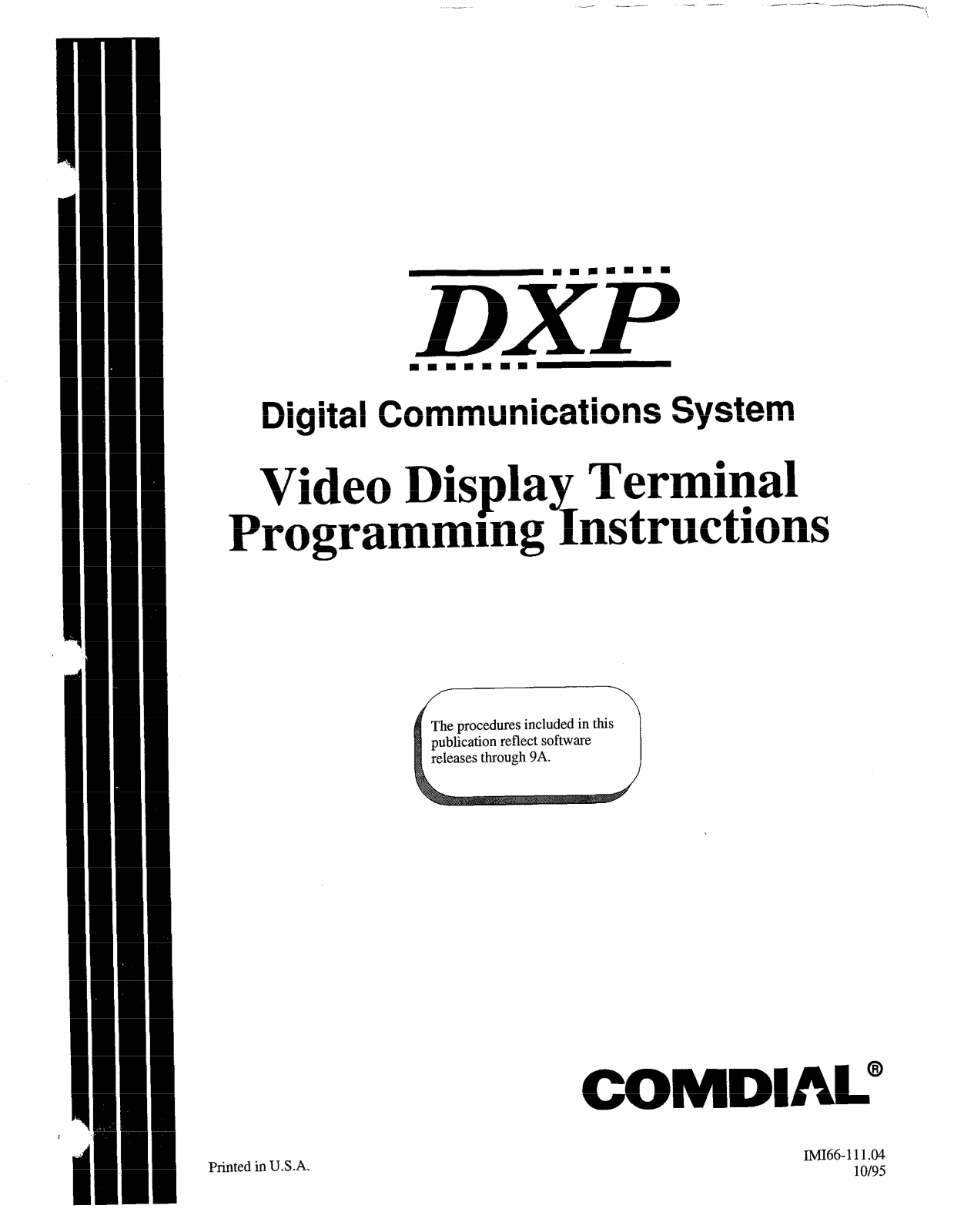 Comdial DXP User Card DigiTech Phones INSTALLATION INSTRUCTIONS - ManualMachine.com