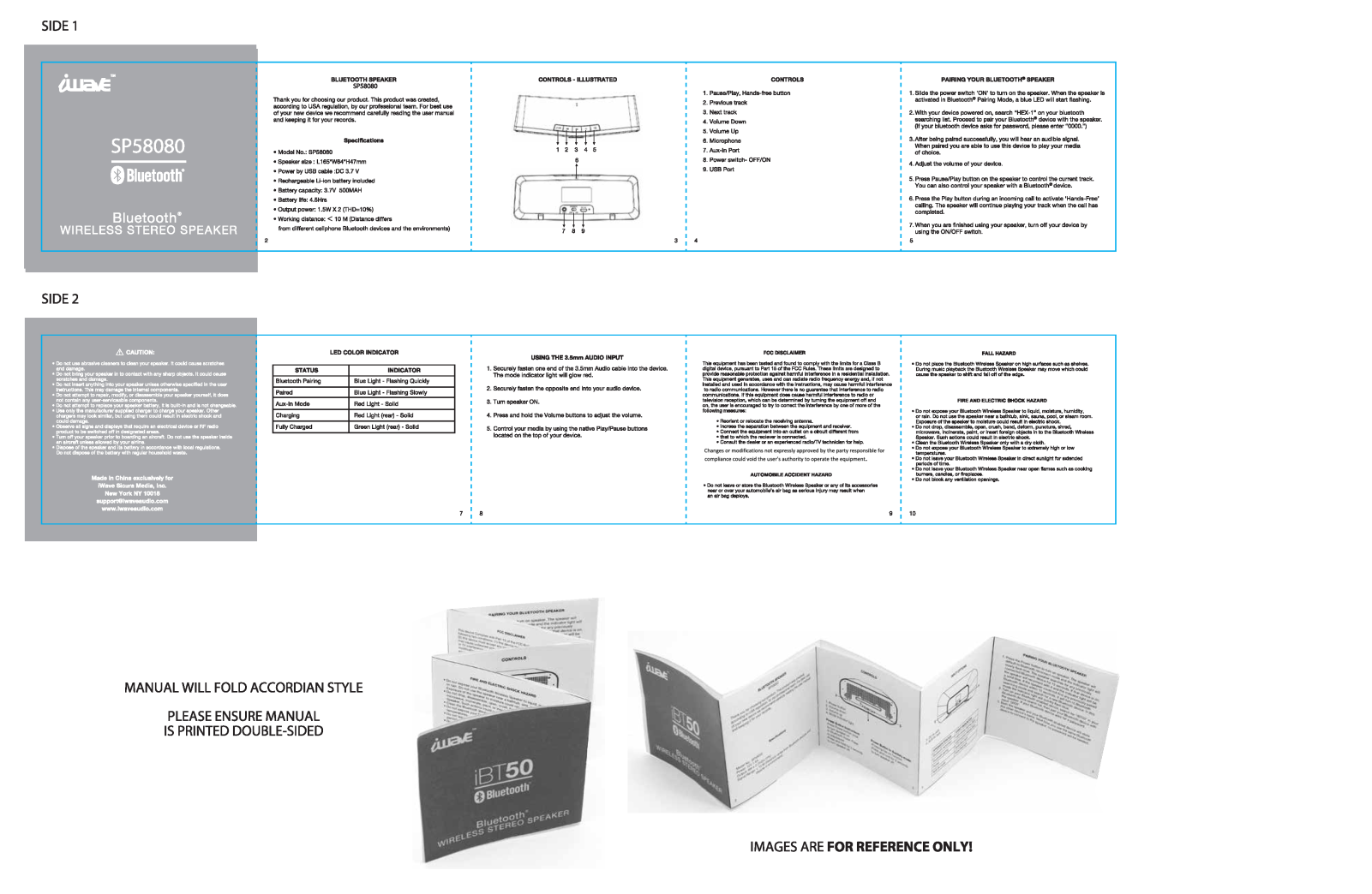 Wonders Technology SP58080 User Manual