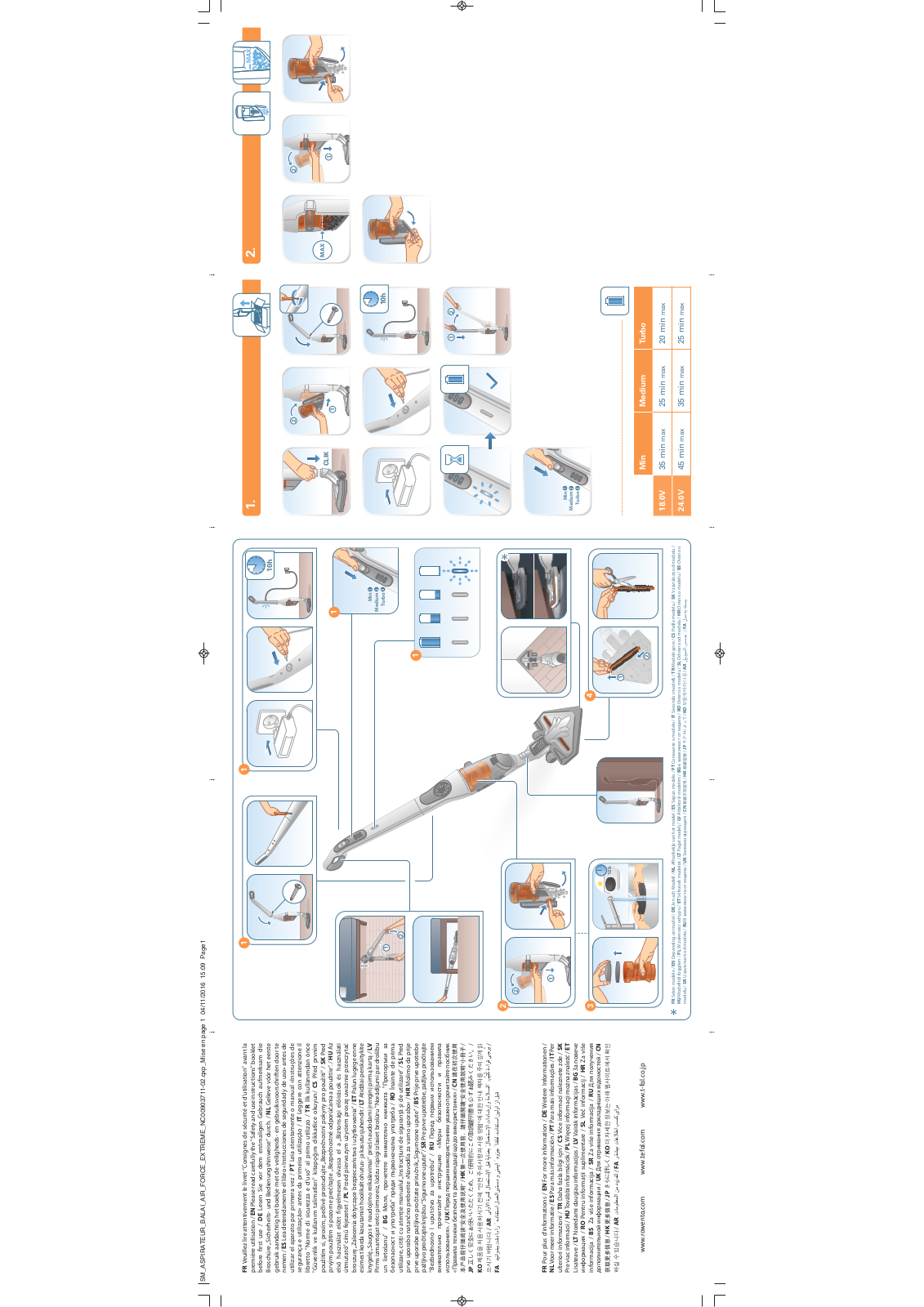 Rowenta RH8773WU User manual