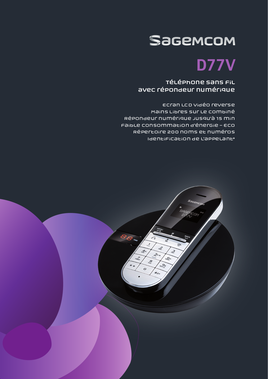 Sagem D77V DATASHEET