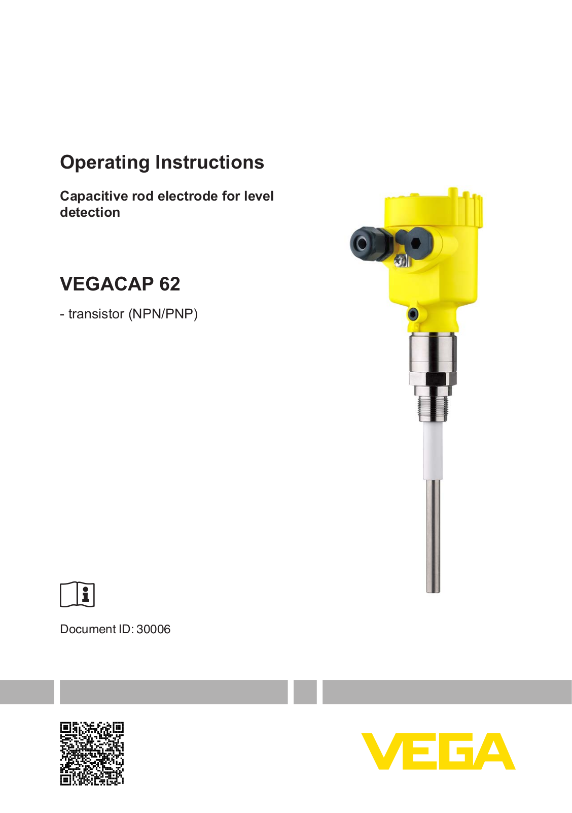 VEGA CAP62 User Manual